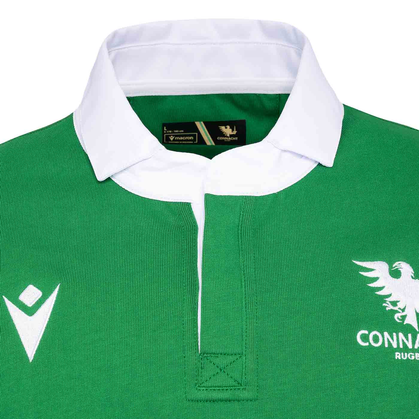 Macron Connacht Rugby 2025/26 Mens Classic Home Replica Jersey - Image 4