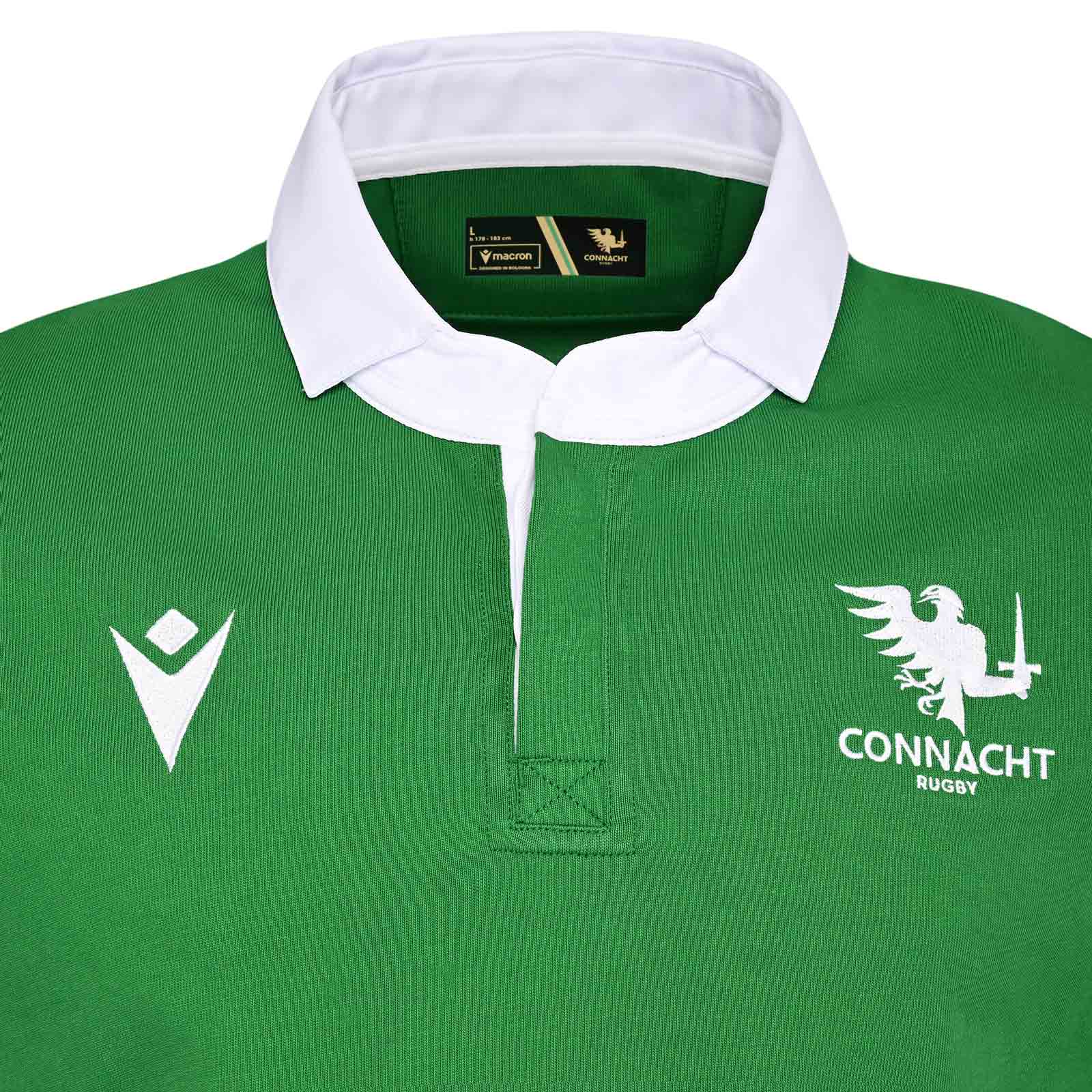 Macron Connacht Rugby 2025/26 Mens Classic Home Replica Jersey - Image 4