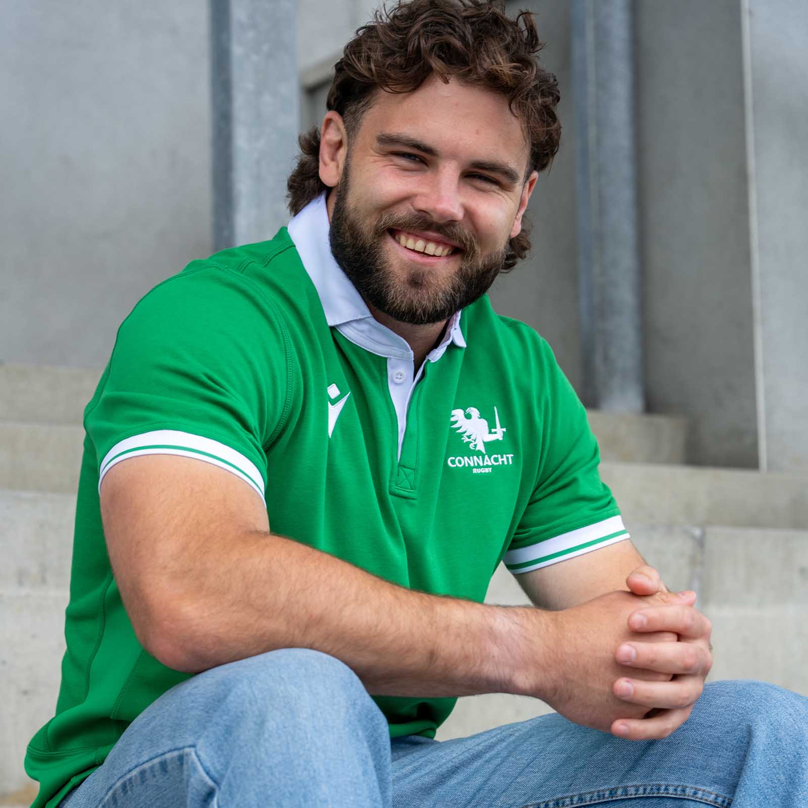 Macron Connacht Rugby 2025/26 Mens Classic Home Replica Jersey - Image 5
