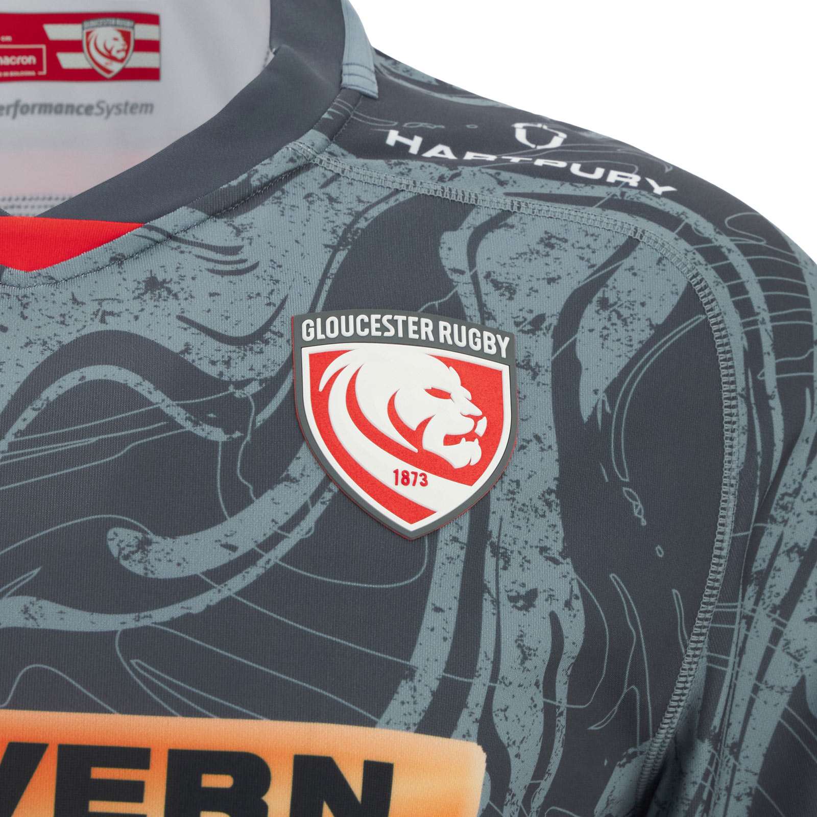 Macron Gloucester Rugby 2025/26 Euro Replica Jersey - Image 3