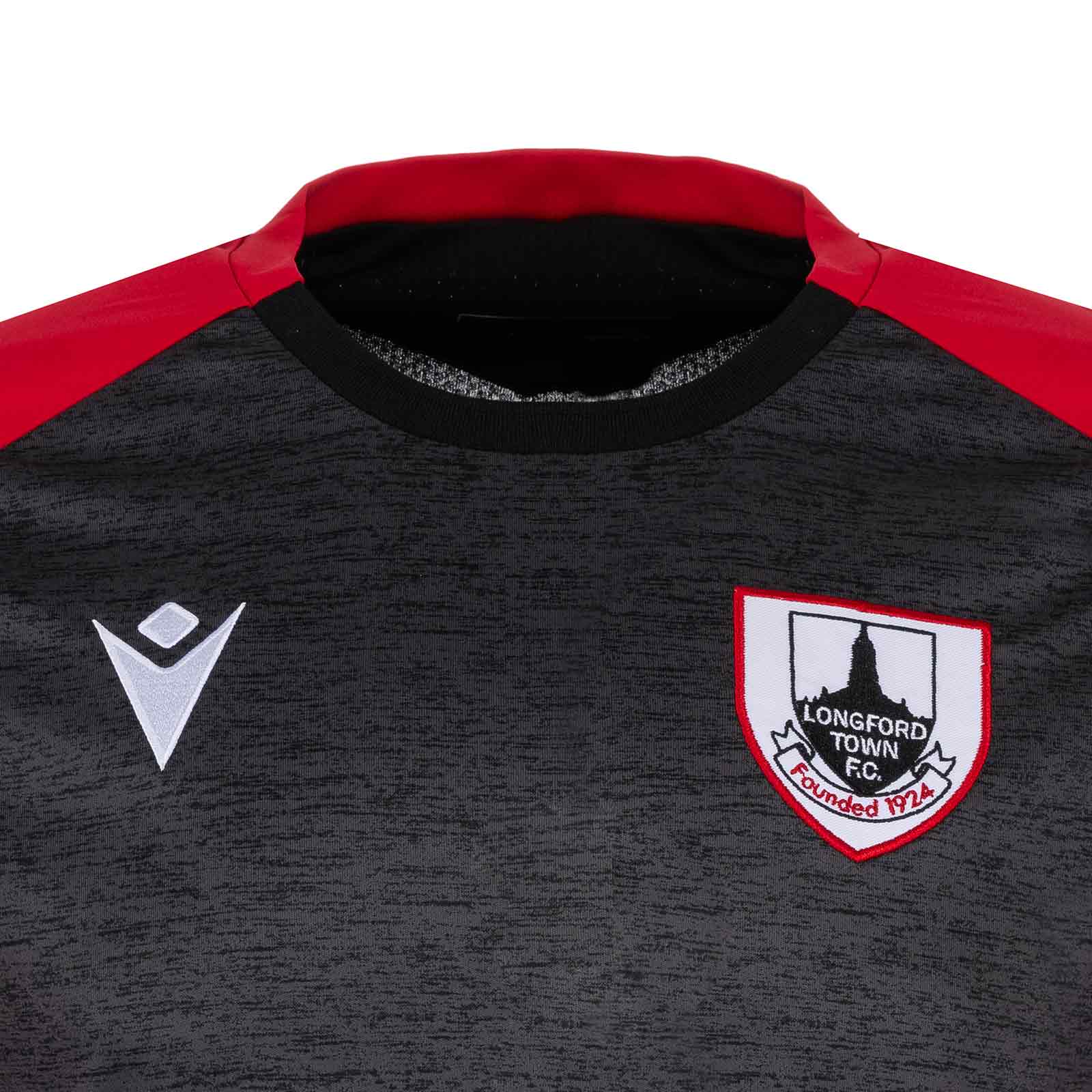 Macron Longford Town 2025 Training Kids T-Shirt - Image 3