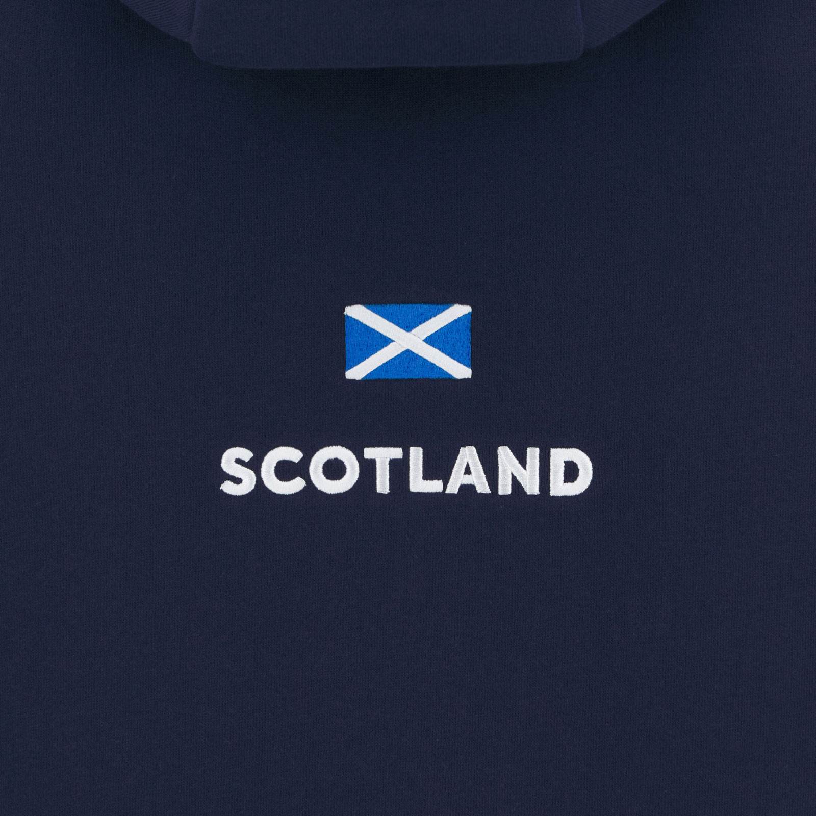 Macron Scotland Rugby 2025/26 Kids Comfortable Travel Hoodie - Image 4