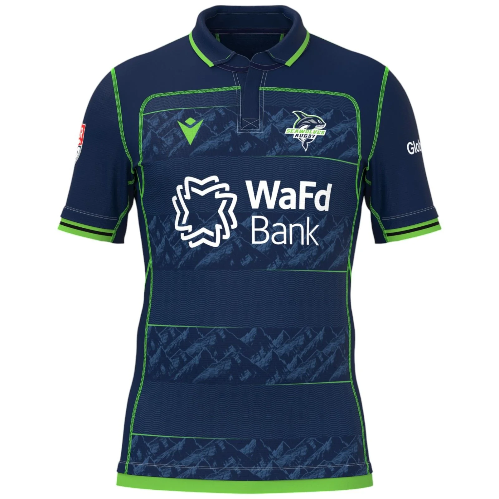 Macron Seattle Seawolves Rugby 2025/26 Adults Official Home Jersey