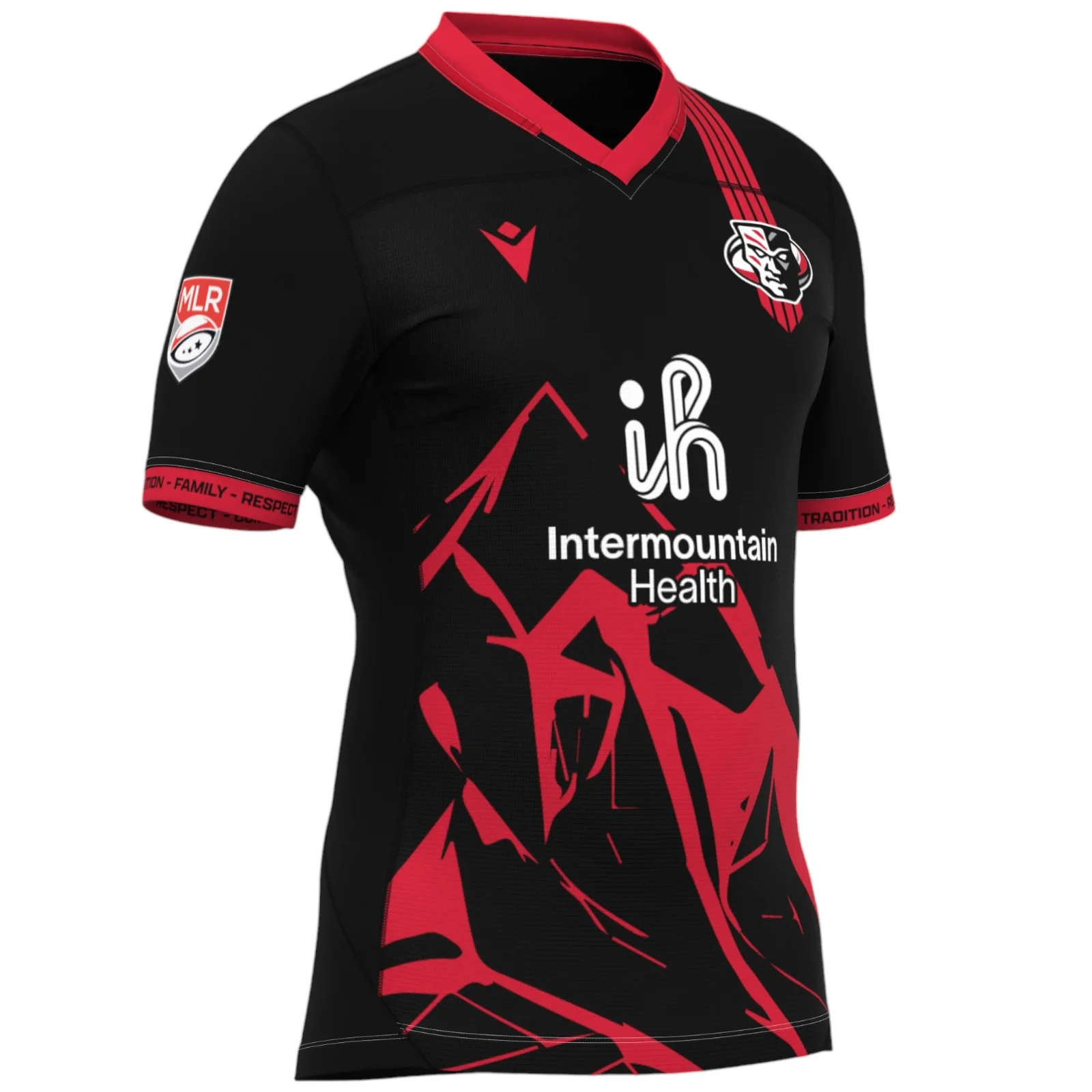 Macron Utah Warriors Rugby 2025/26 Kids Official Home Jersey - Image 2