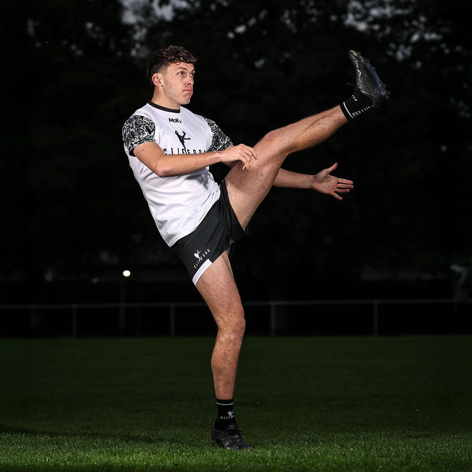 McKeever Clifford Kids Shorts- Black - Image 3