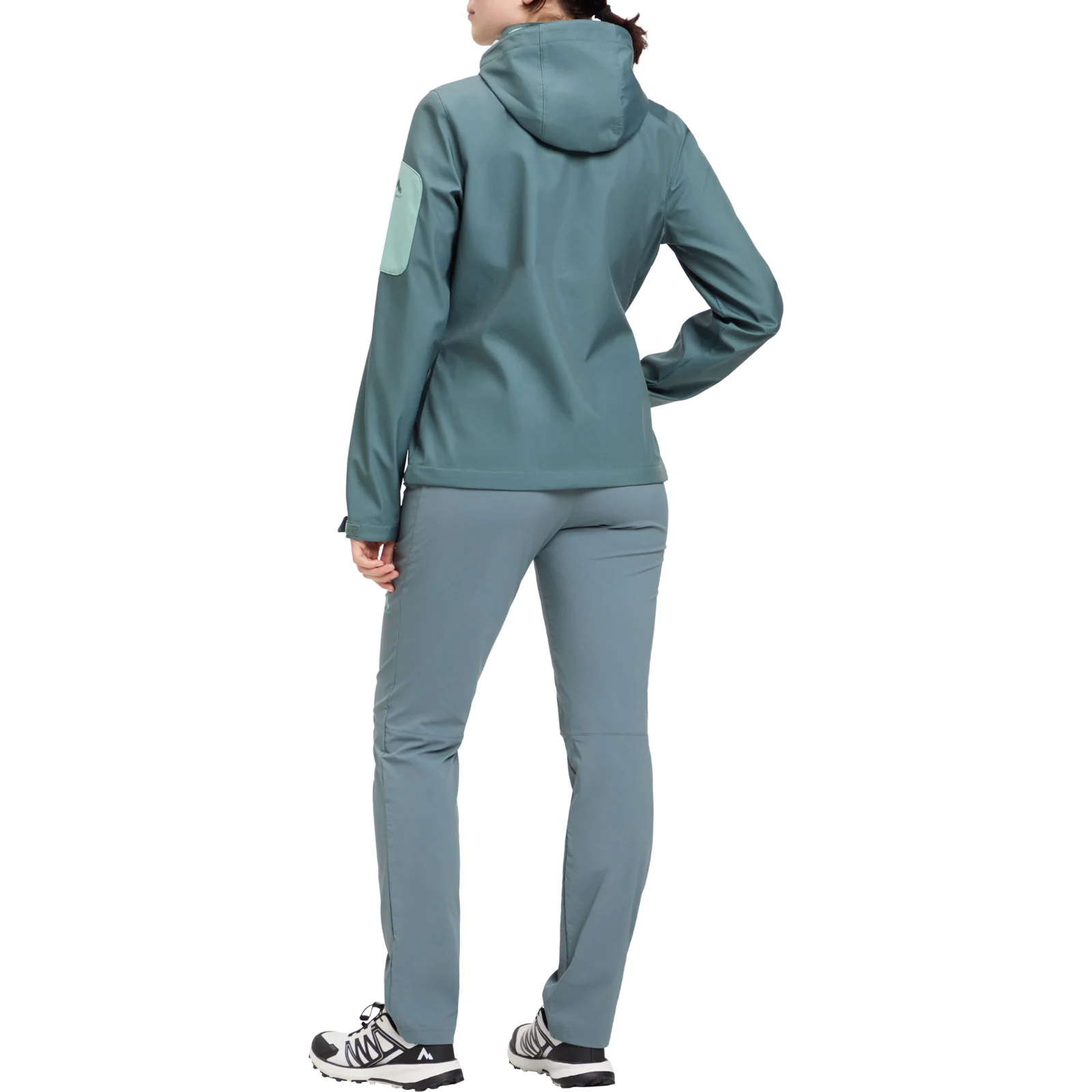 McKinley NN Sary II Womens Softshell Hooded Jacket - Image 2