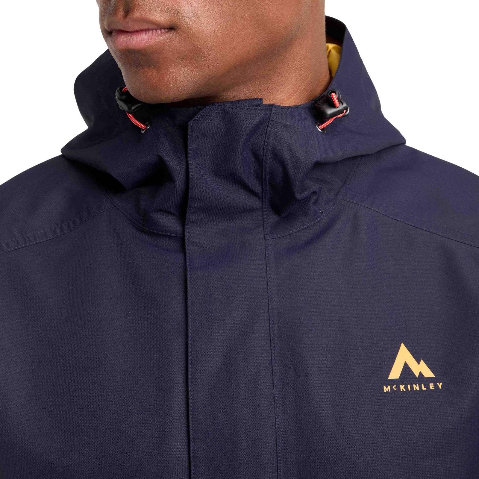 McKinley Terang III Mens Full-Zip Shell Jacket - Image 3