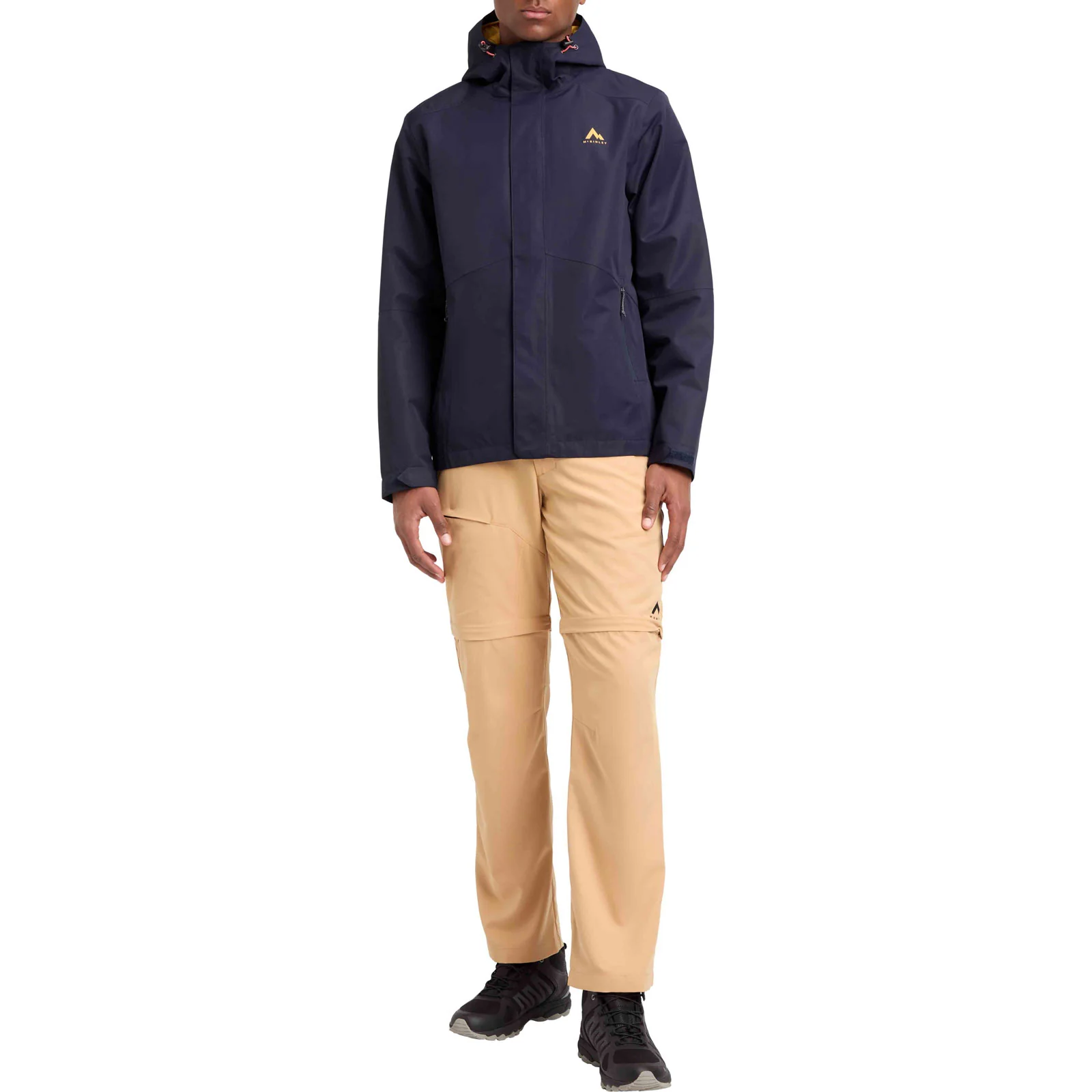 McKinley Terang III Mens Full-Zip Shell Jacket - Image 8