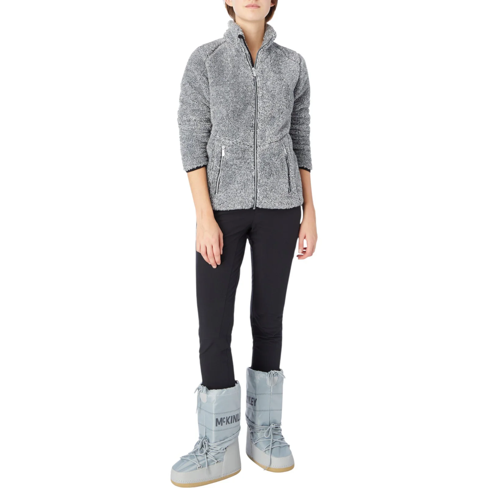 McKinley Womens Laura Fleece Knit Jacket - Image 5