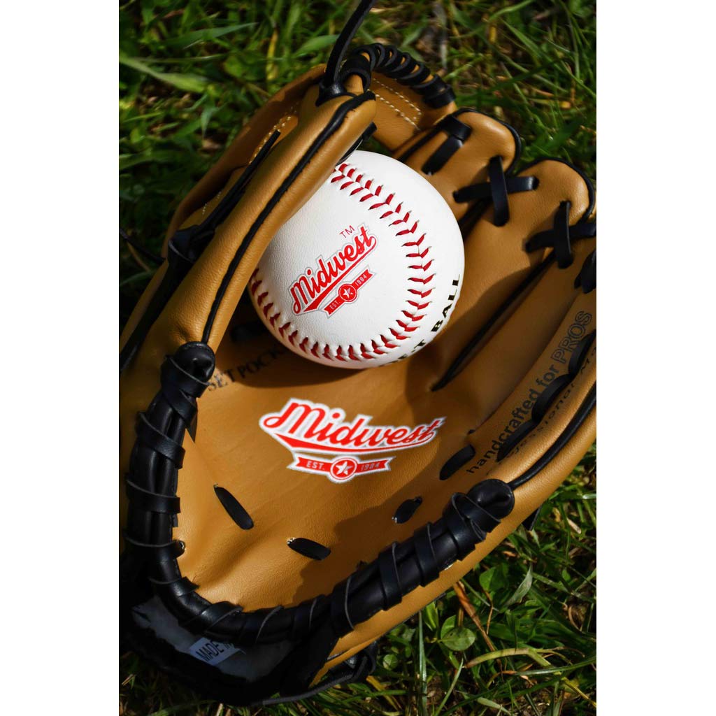 Midwest Baseball Glove &amp; Ball Set - Image 2