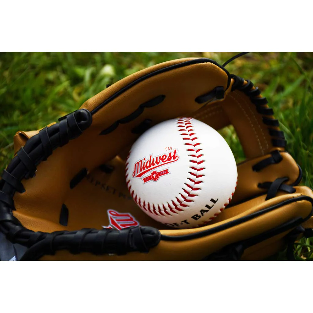 Midwest Baseball Glove &amp; Ball Set - Image 3
