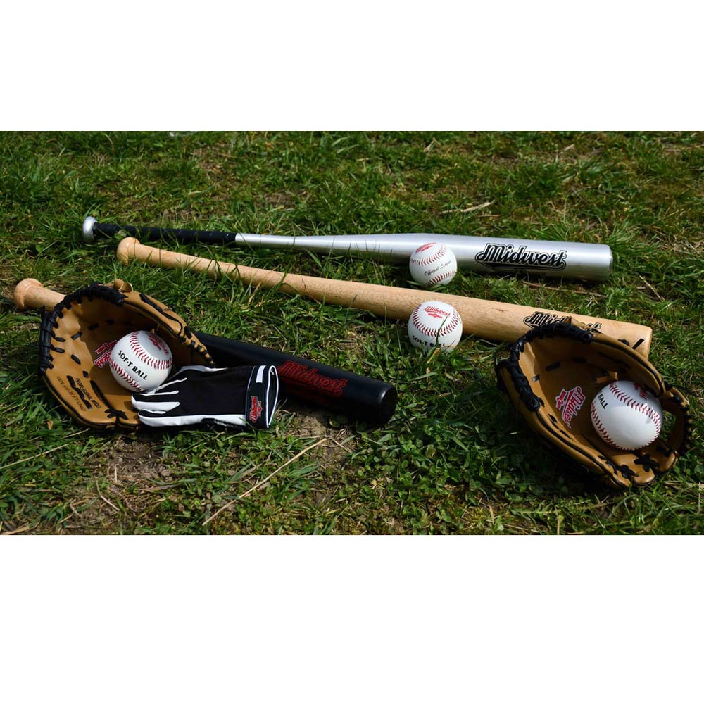 Midwest Baseball Glove &amp; Ball Set - Image 4