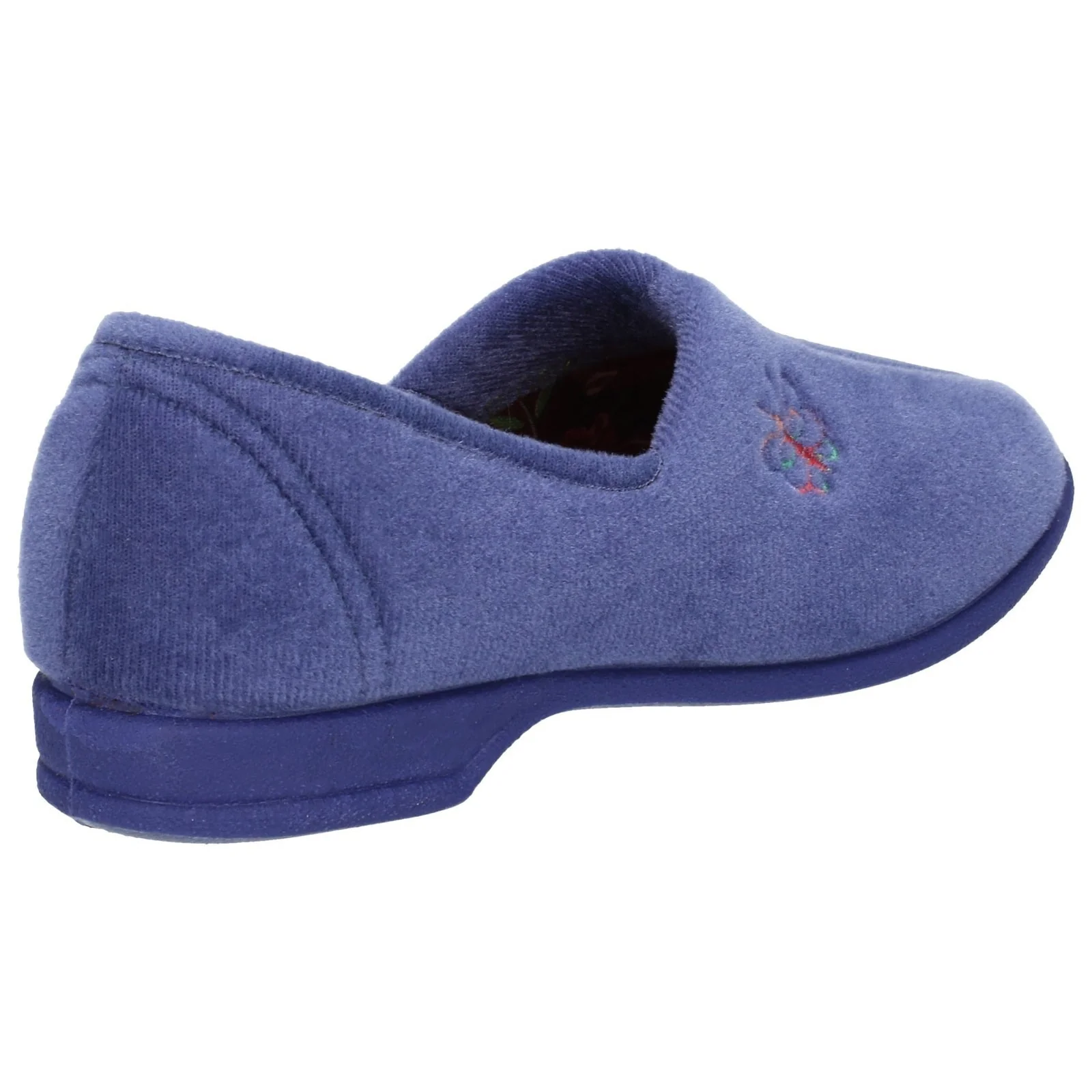 Mirak Womens Bouquet Slipper Blueberry - Image 3