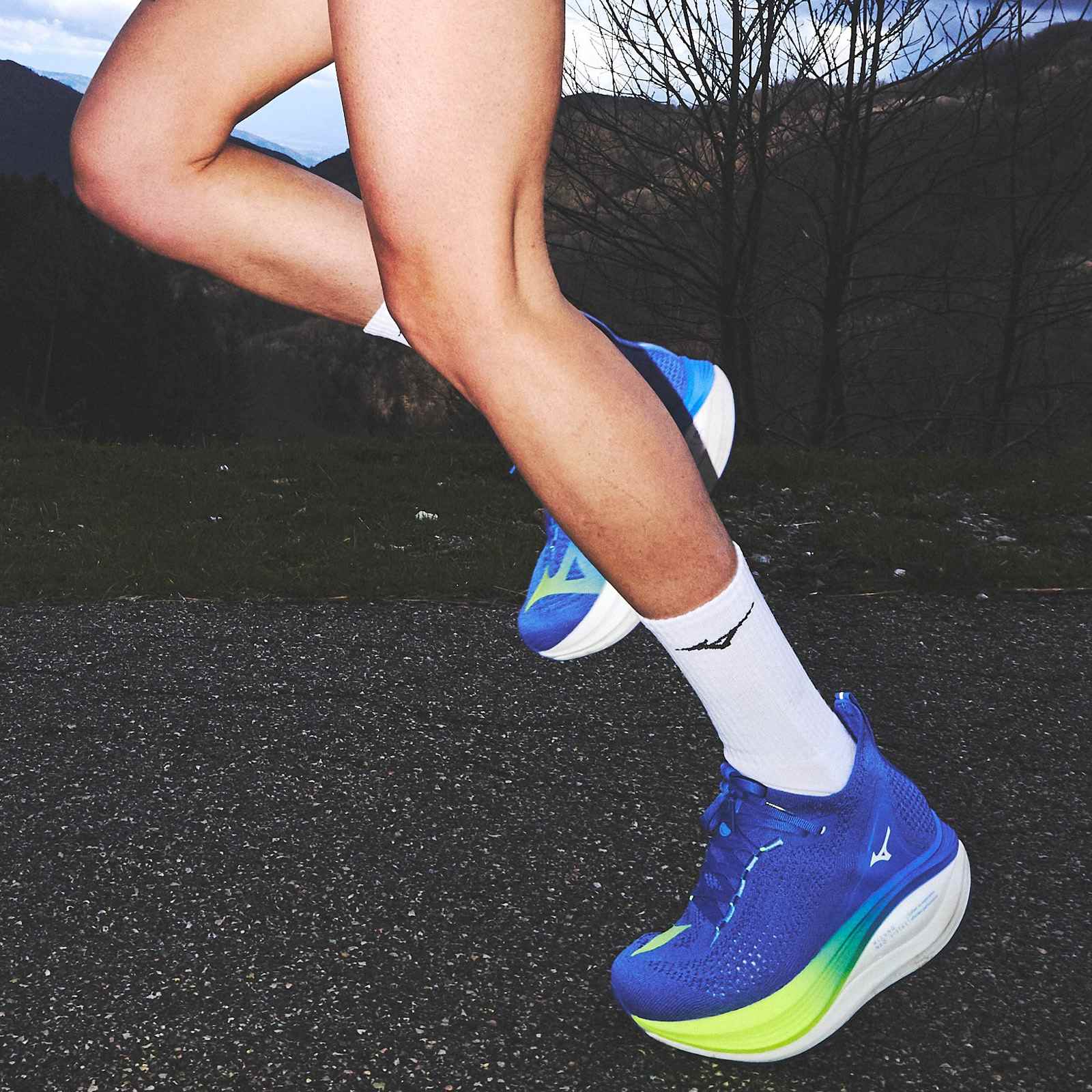 Mizuno Neo Vista 2 Womens Racing Running Shoes - Blue - Image 6
