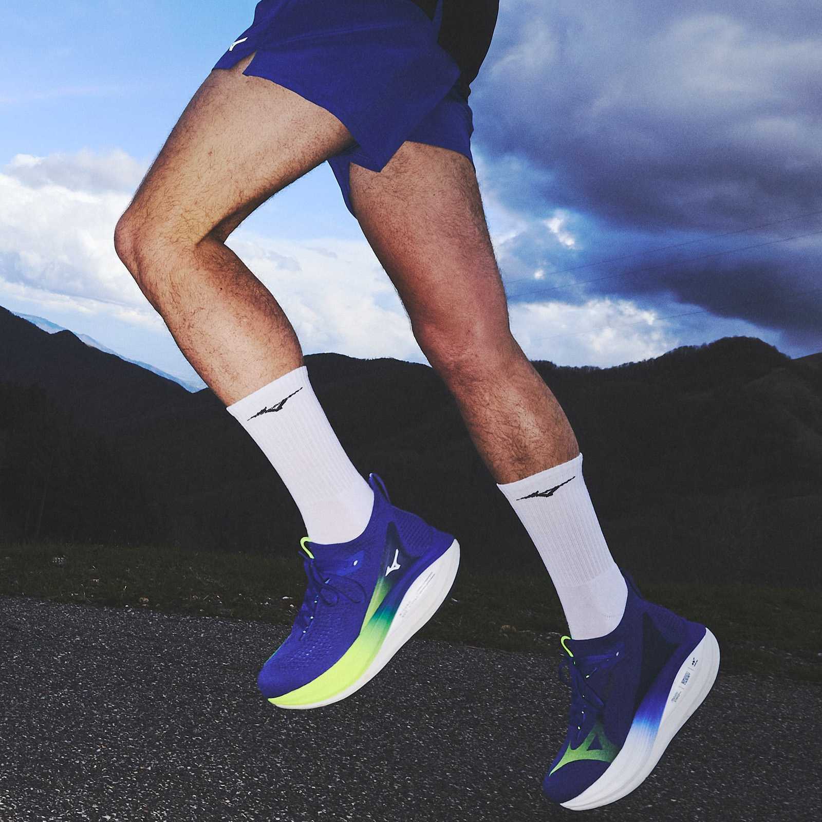 Mizuno Neo Vista 2 Mens Racing Running Shoes - Blue - Image 6