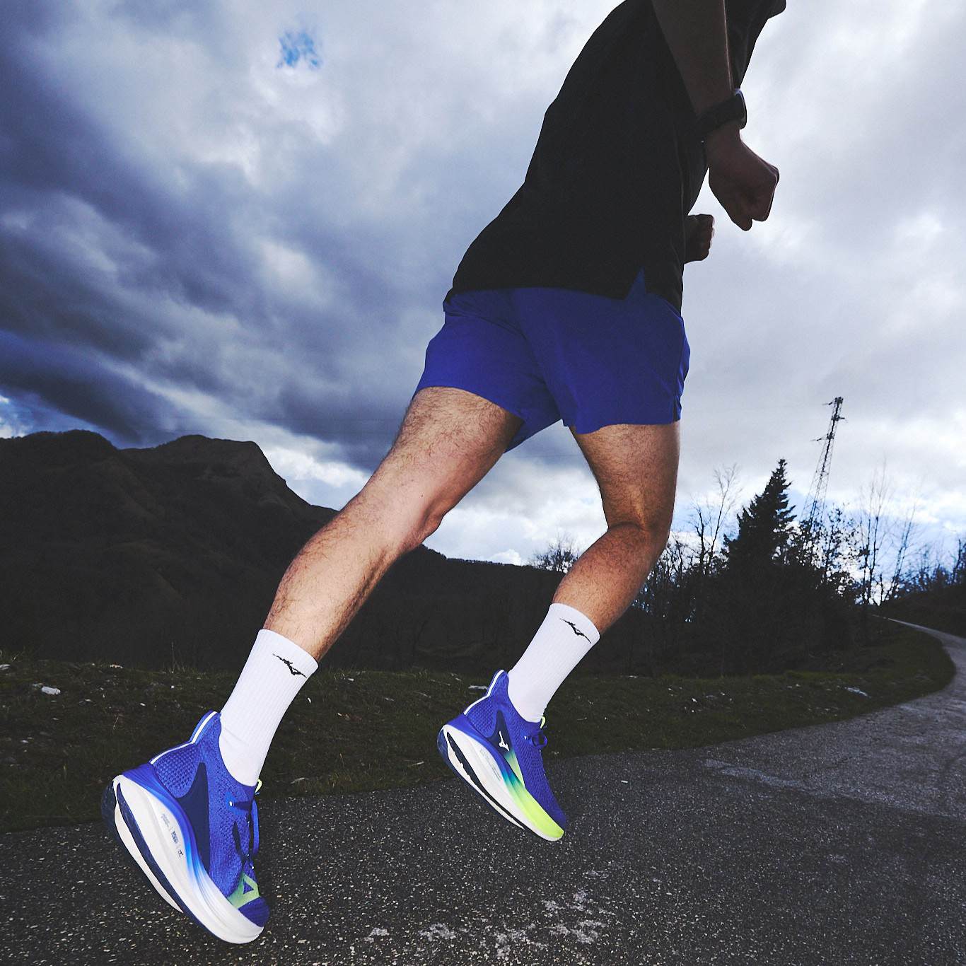 Mizuno Neo Vista 2 Mens Racing Running Shoes - Blue - Image 9