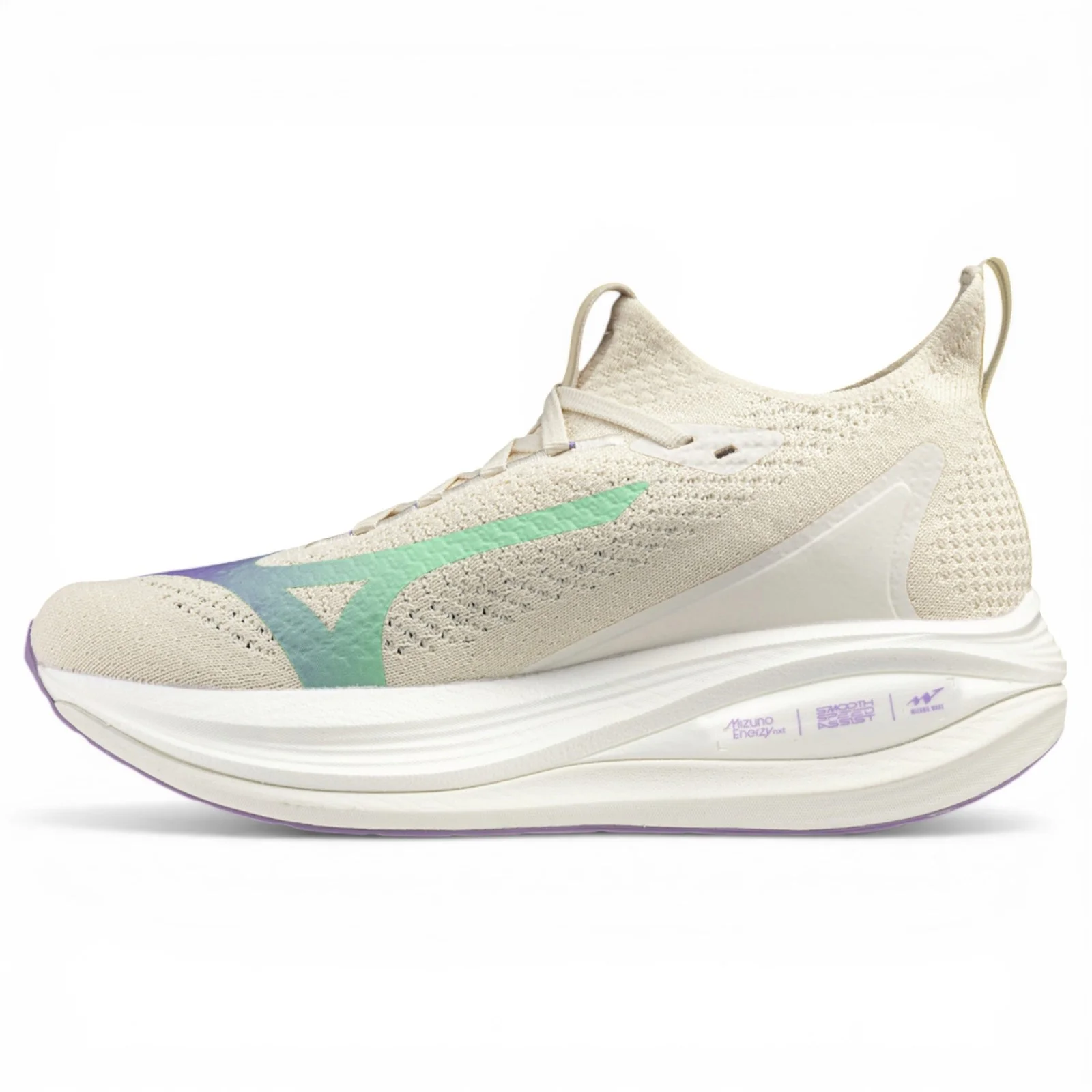 Mizuno Neo Vista 2 Womens Racing Running Shoes - White - Image 2