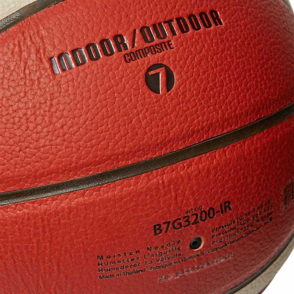 Molten Basketball Ireland Outdoor Basketball Size 7 - 10 Pack - Image 5