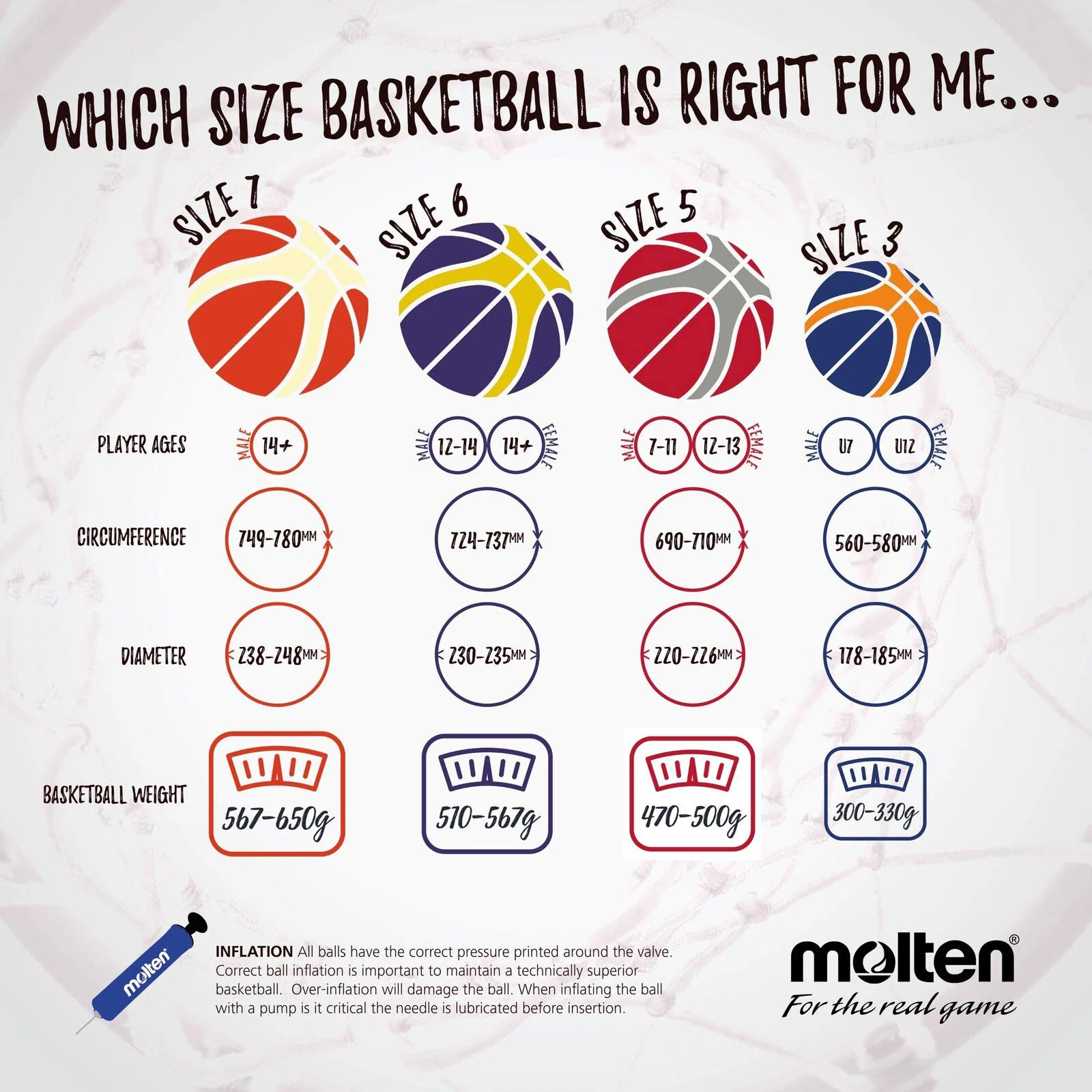 Molten Basketball Ireland Outdoor Basketball - Size 6 - Image 6