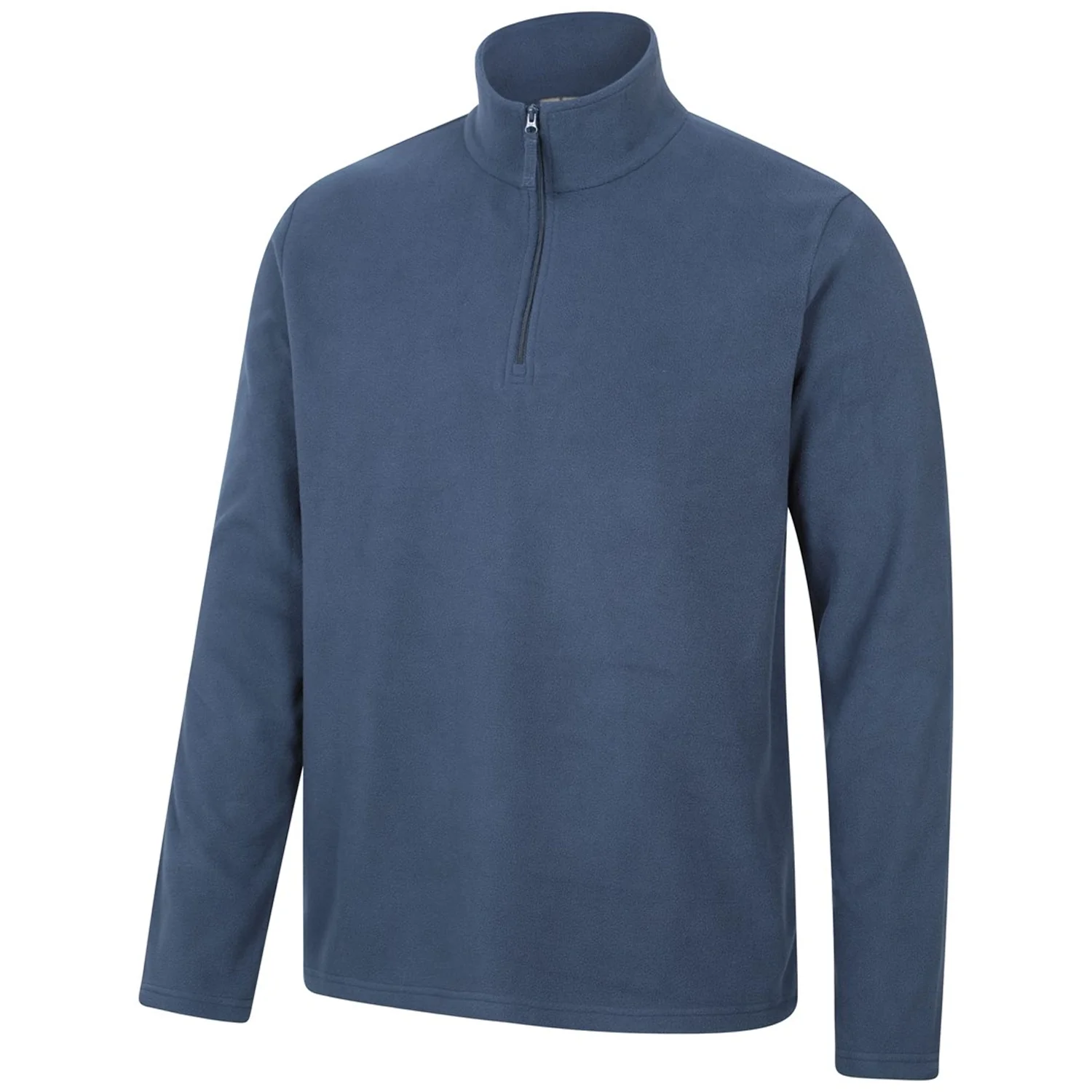 Mountain Warehouse Mens Camber II Half Zip Fleece Blue - Image 3