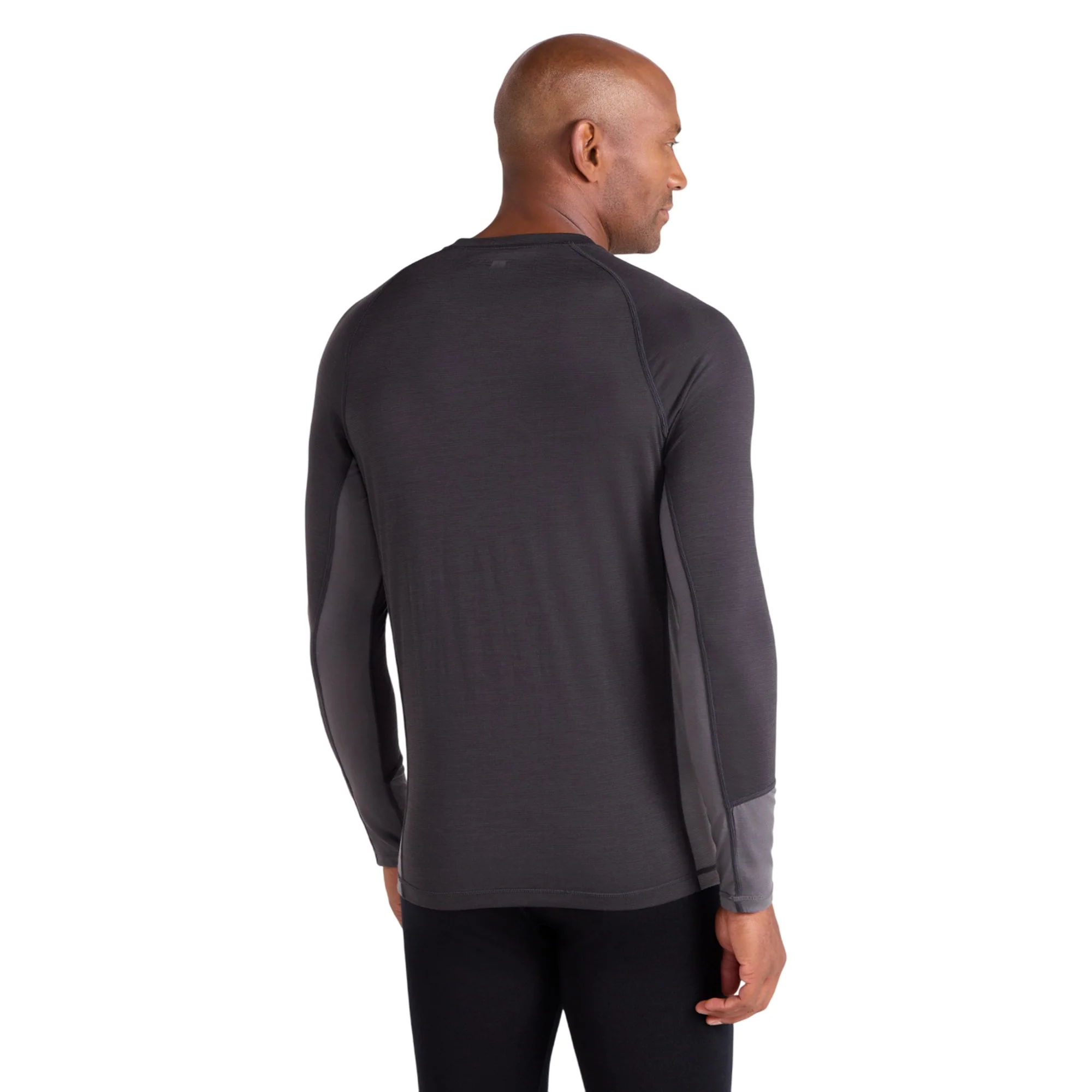 Mountain Warehouse Mens Long-Sleeved Base Layer Top Charcoal - Image 2