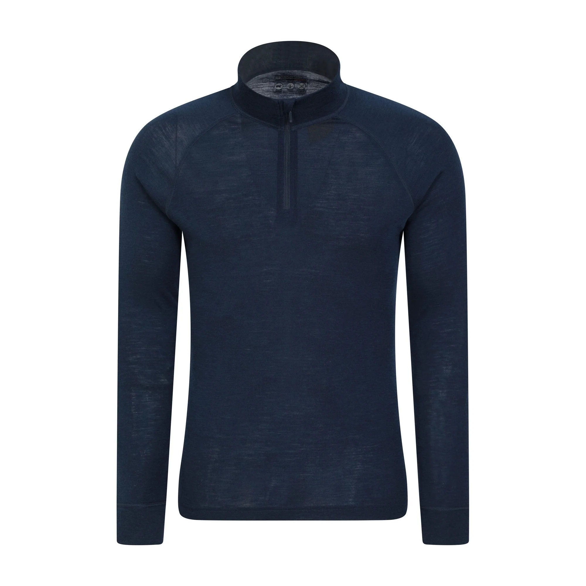 Mountain Warehouse Mens Merino II Base Layer Top Navy