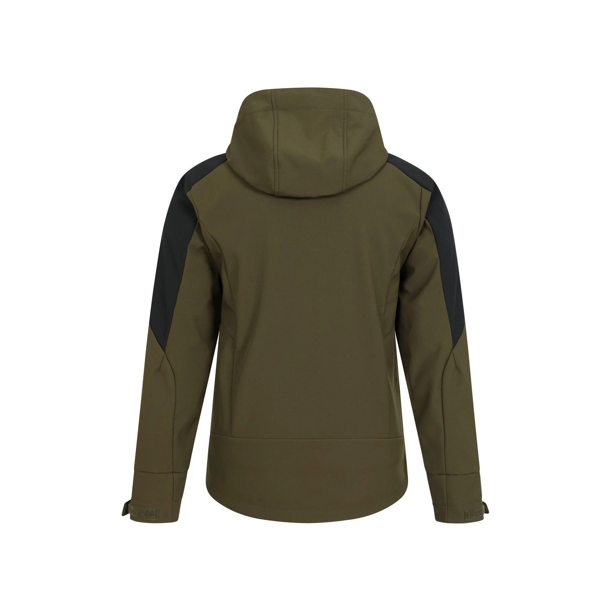 Mountain Warehouse Mens Radius Recycled Soft Shell Jacket Khaki Green - Image 2