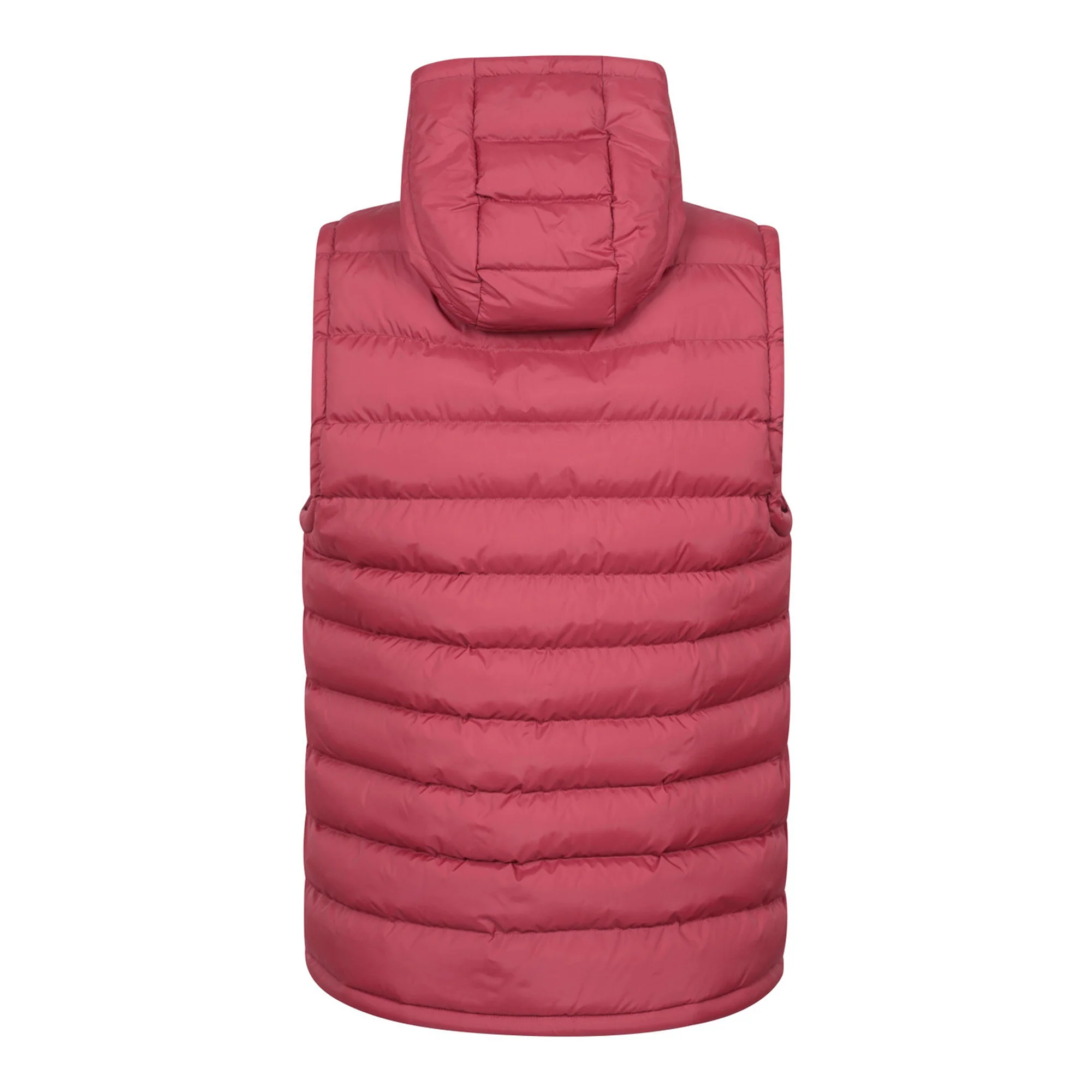 Mountain Warehouse Mens Seasons Hooded Padded Gilet Red - Image 2