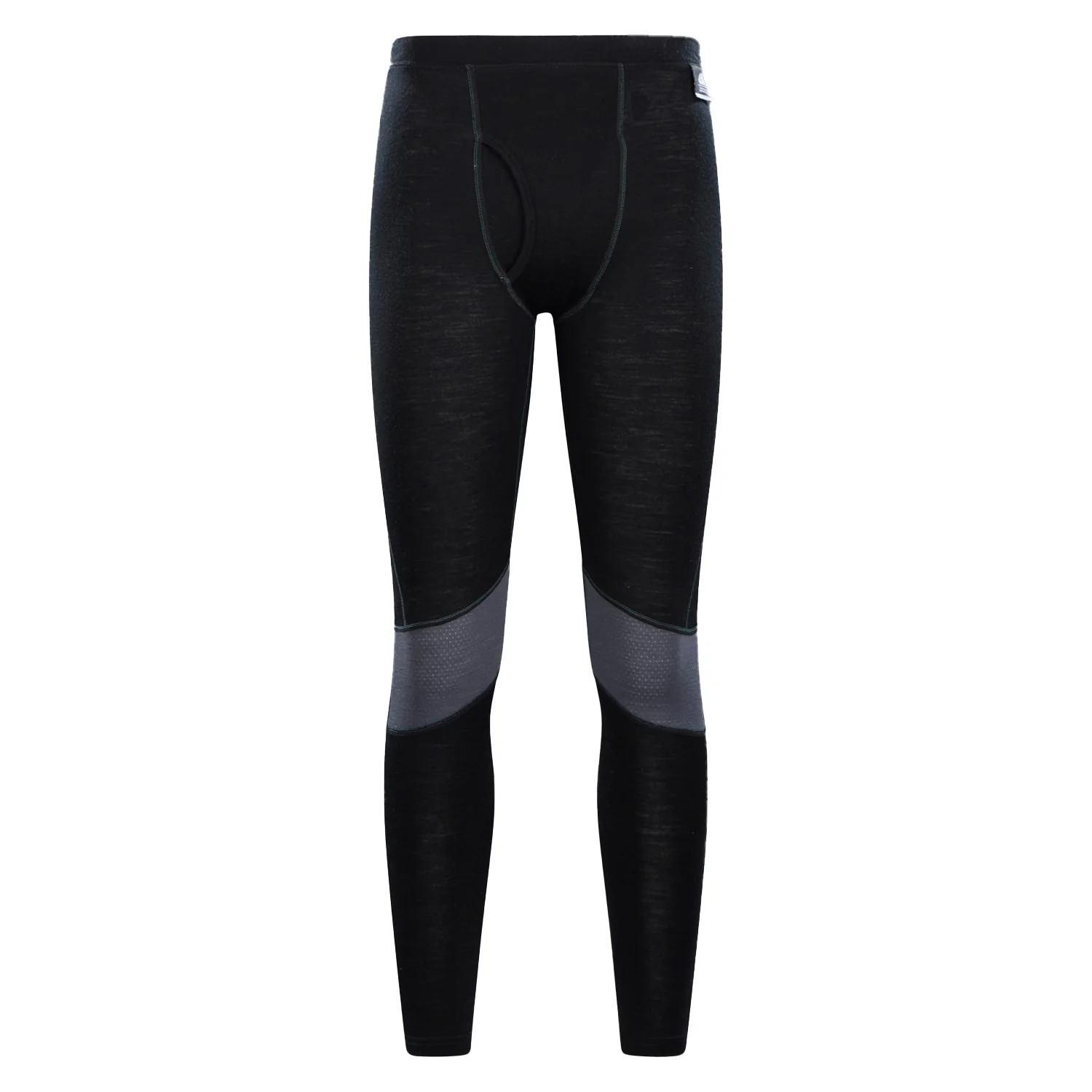 Mountain Warehouse Mens Ultra Merino Wool Thermal Bottoms Black