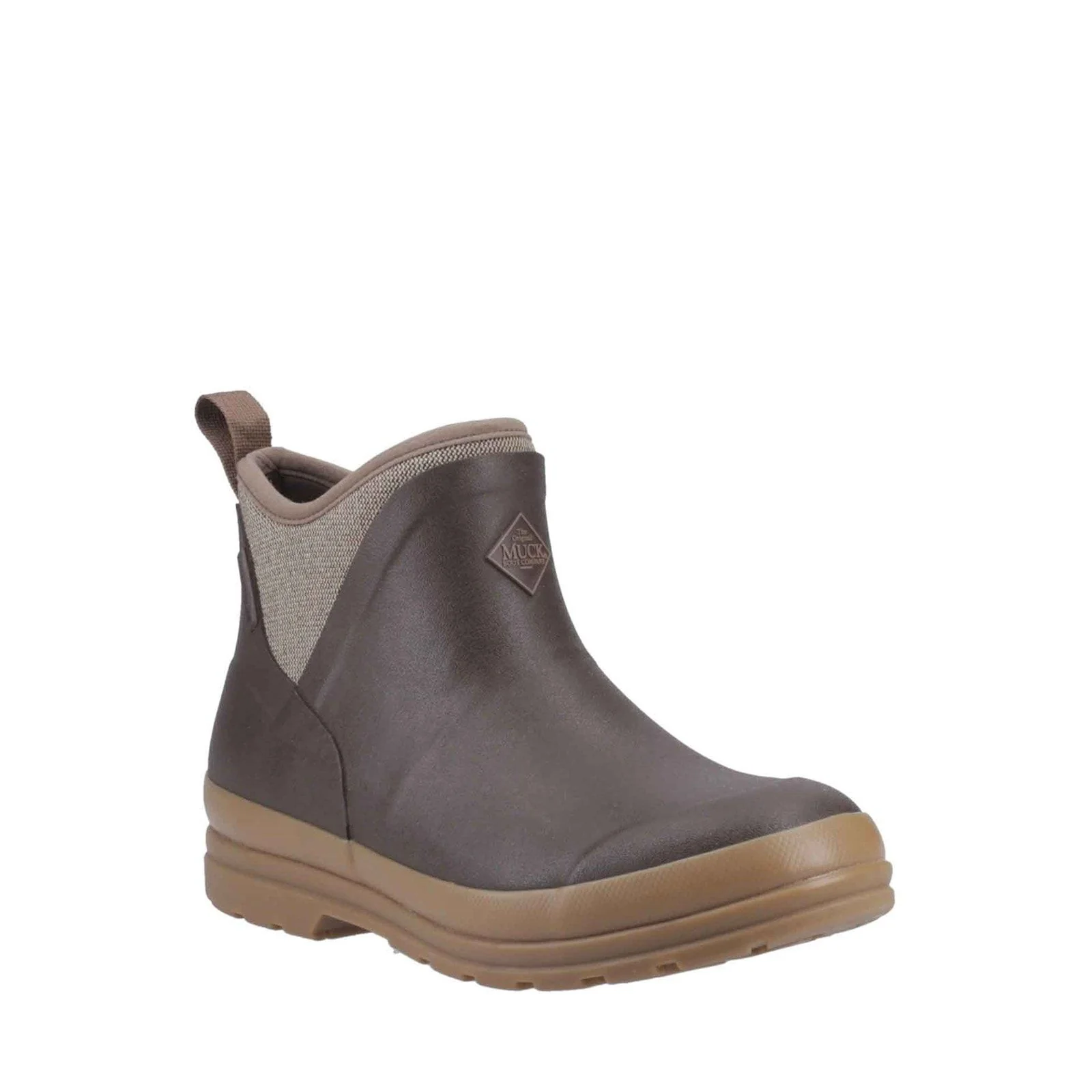 Muck Boots Womens Originals Ankle Boot Brown/Herringbone - Image 6