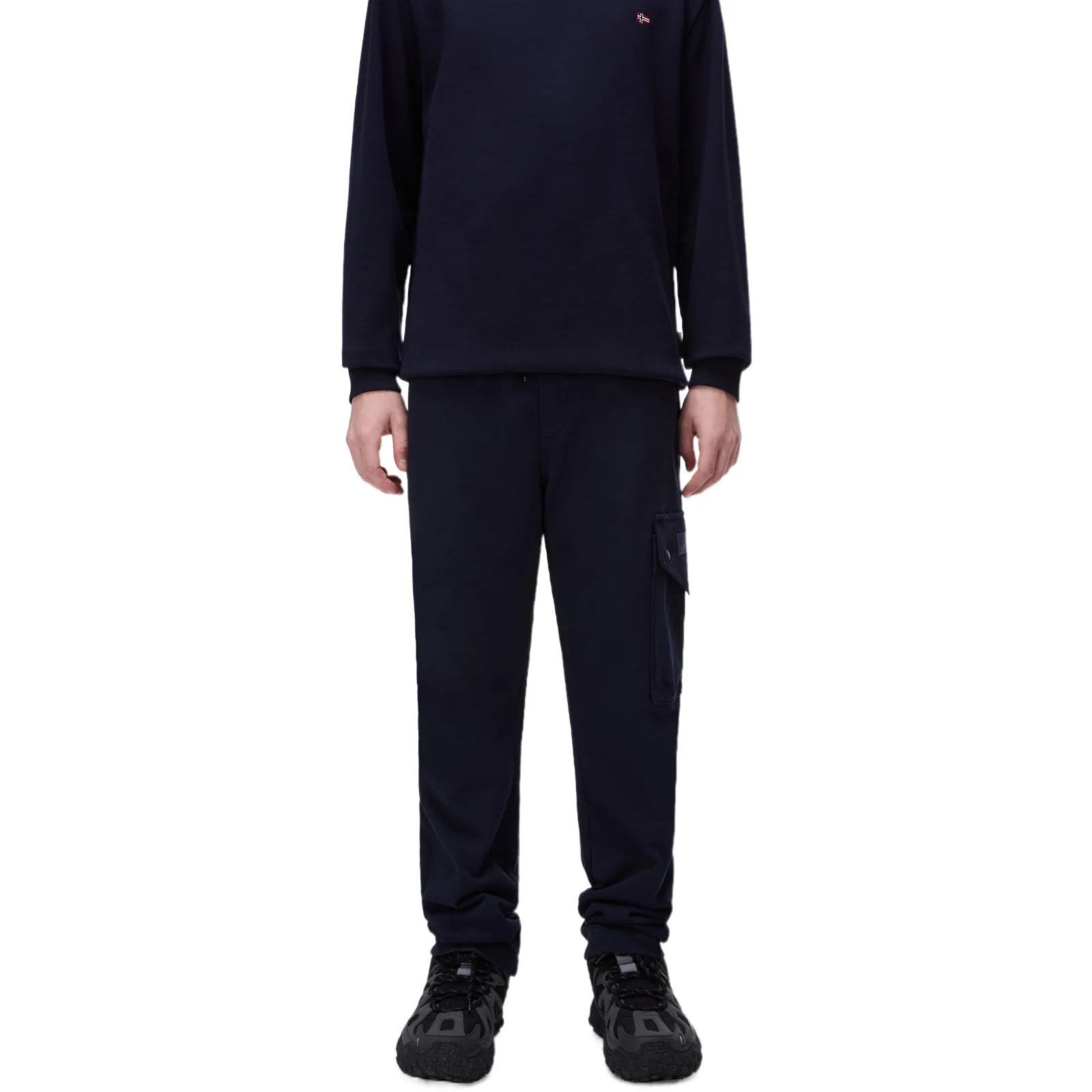 Napapijri Kids M-Box Logo Cargo Pant Nvy