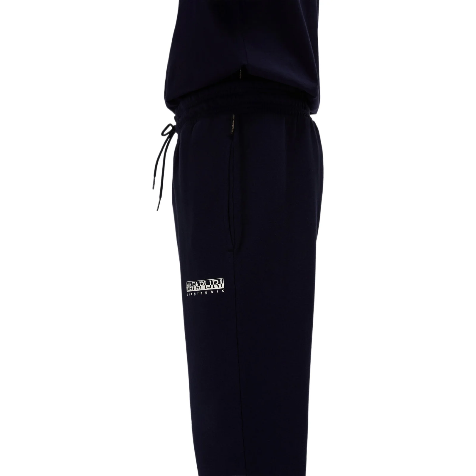 Napapijri Mens M-GORI Fleece Pants Navy - Image 5