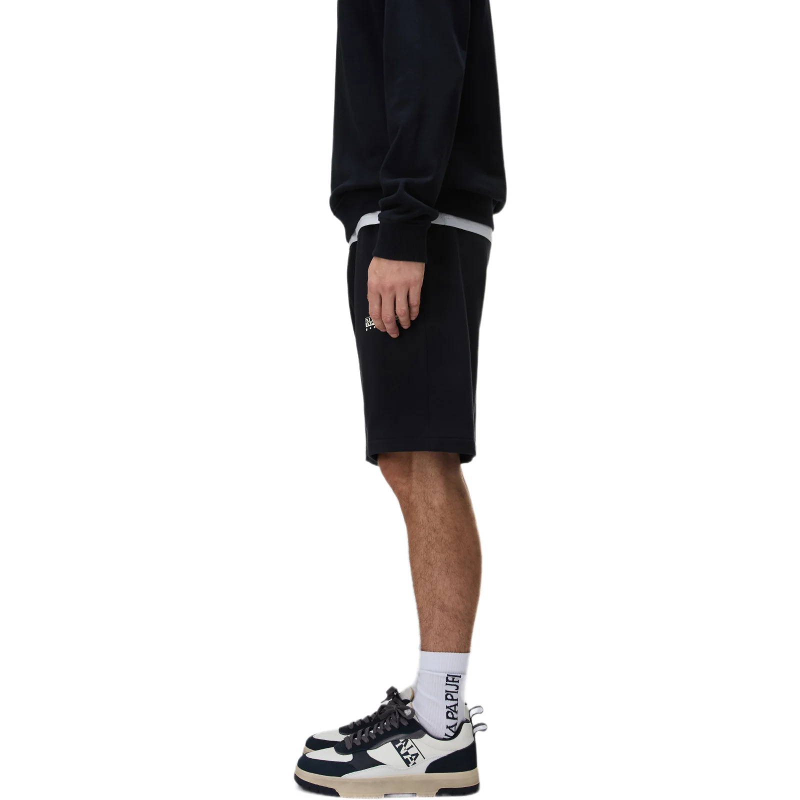 Napapijri Mens N-Gori Shorts Black - Image 3