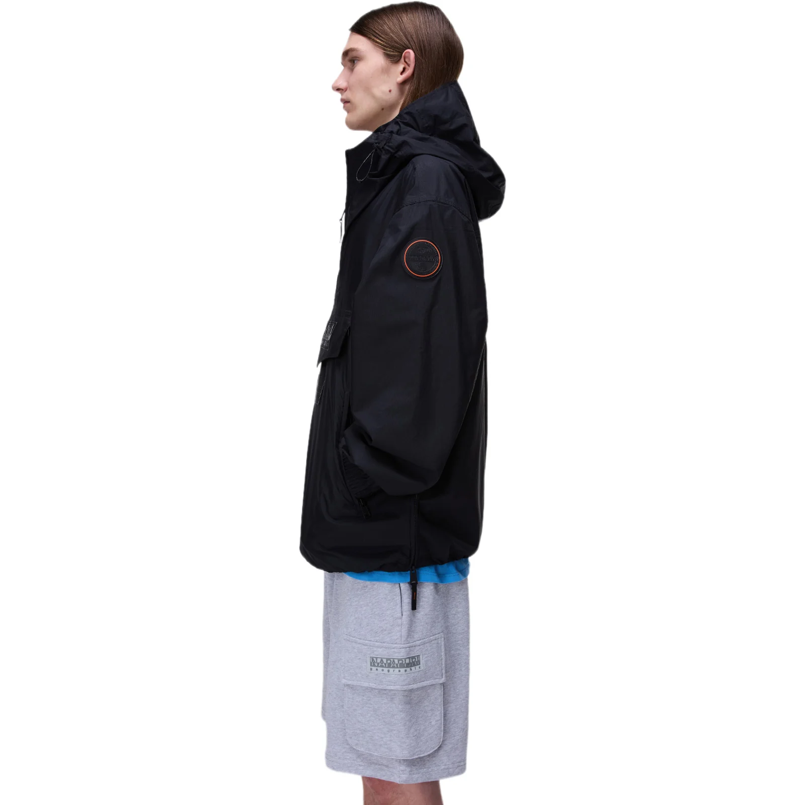 Napapijri Mens Rain Forest Next Jacket Black - Image 3