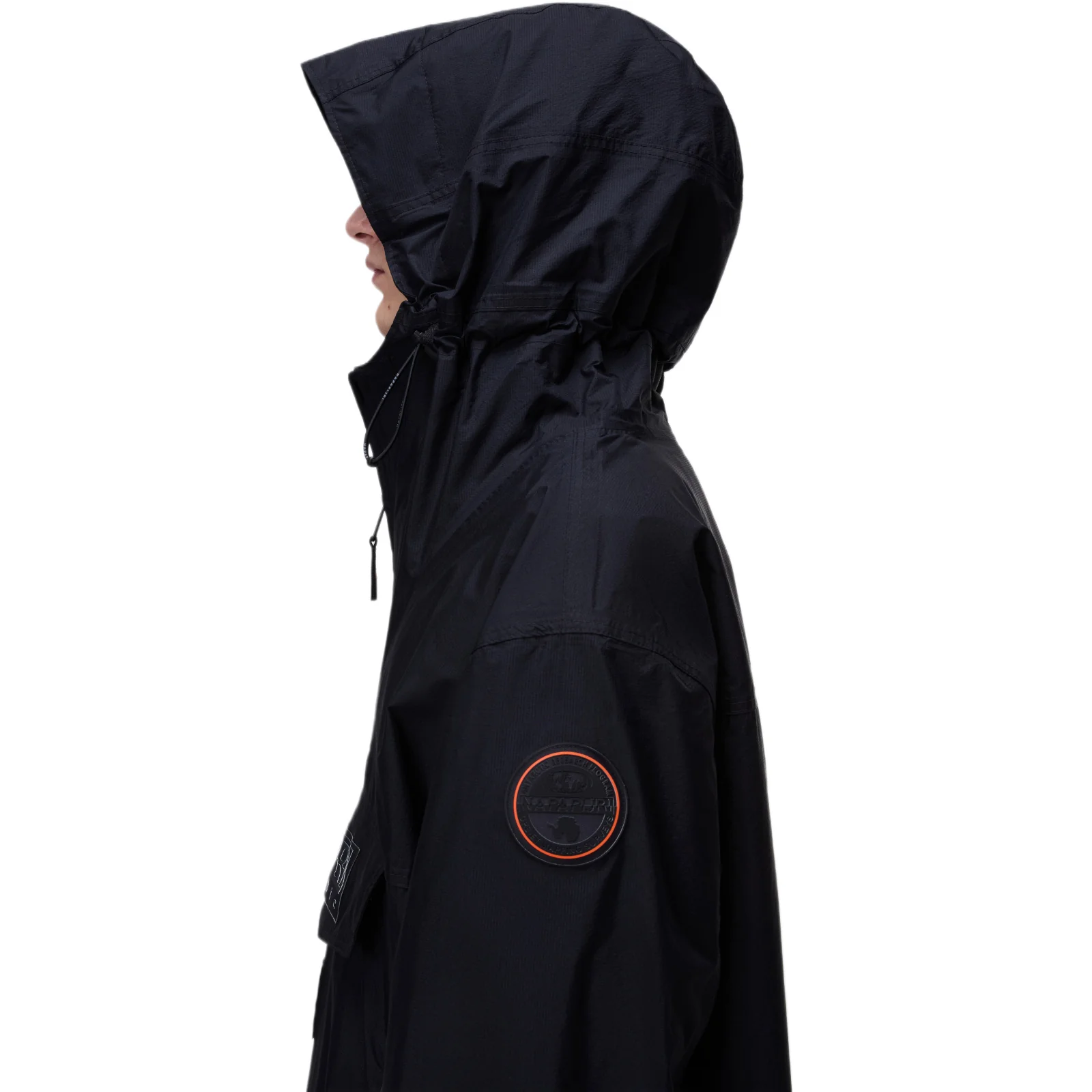 Napapijri Mens Rain Forest Next Jacket Black - Image 5