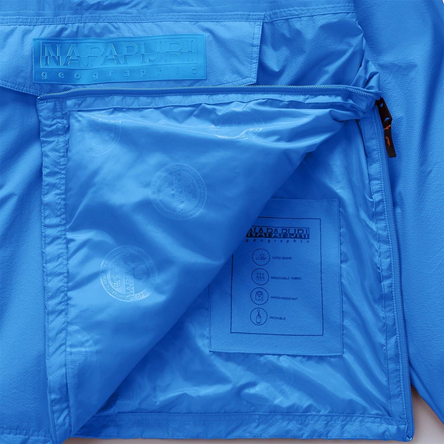 Napapijri Mens Rain Forest Next Jacket Blue - Image 6