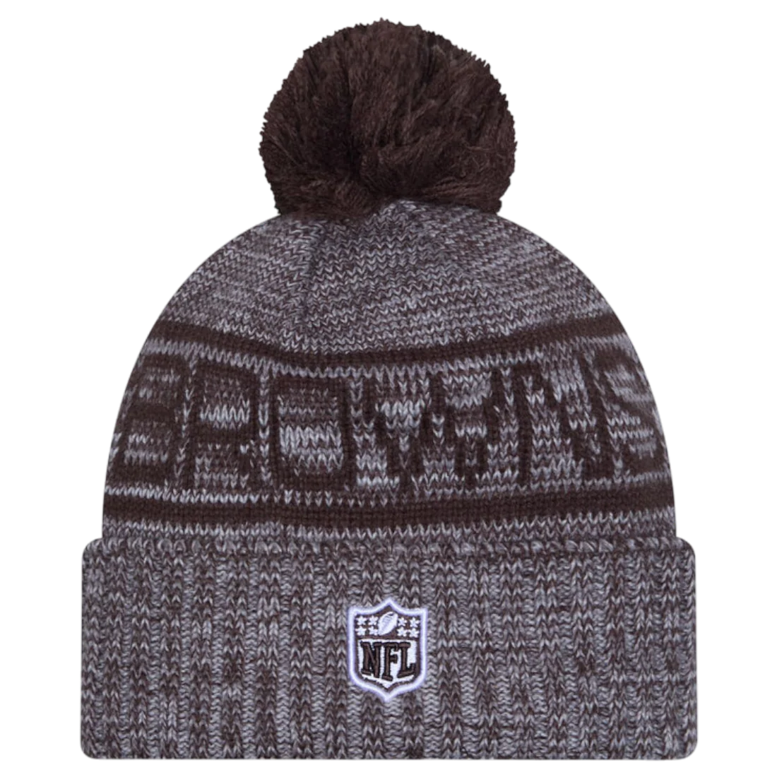 New Era NFL 2025 Browns Sideline Bobble Hat - Image 2