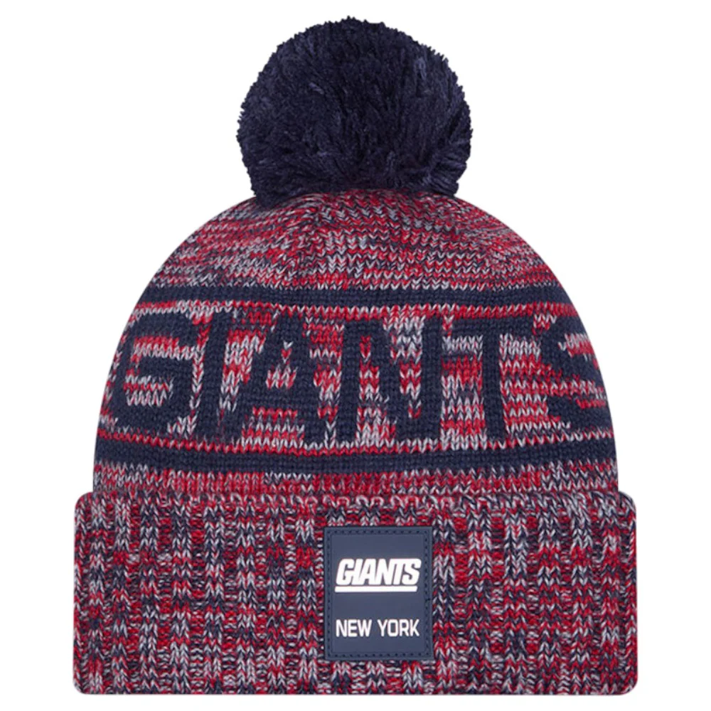 New Era NFL 2025 Giants Sideline Bobble Hat