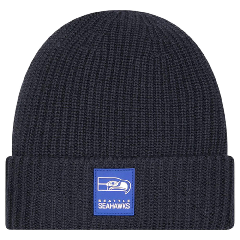 New Era NFL Sideline 2025 Seahawks Knit Beanie Hat
