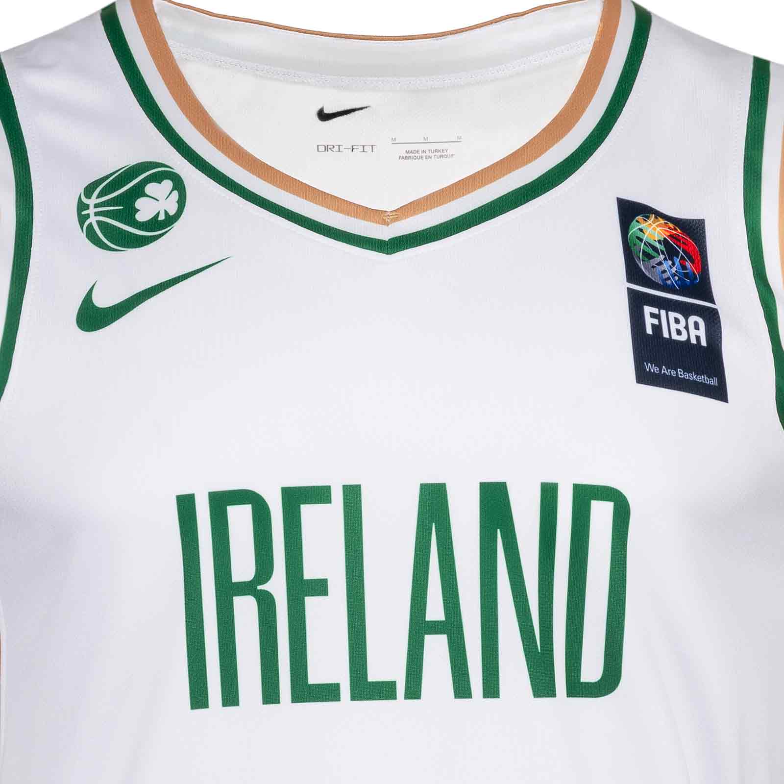 Nike Basketball Ireland 2026 Kids Sleeveless Away Jersey - Image 3