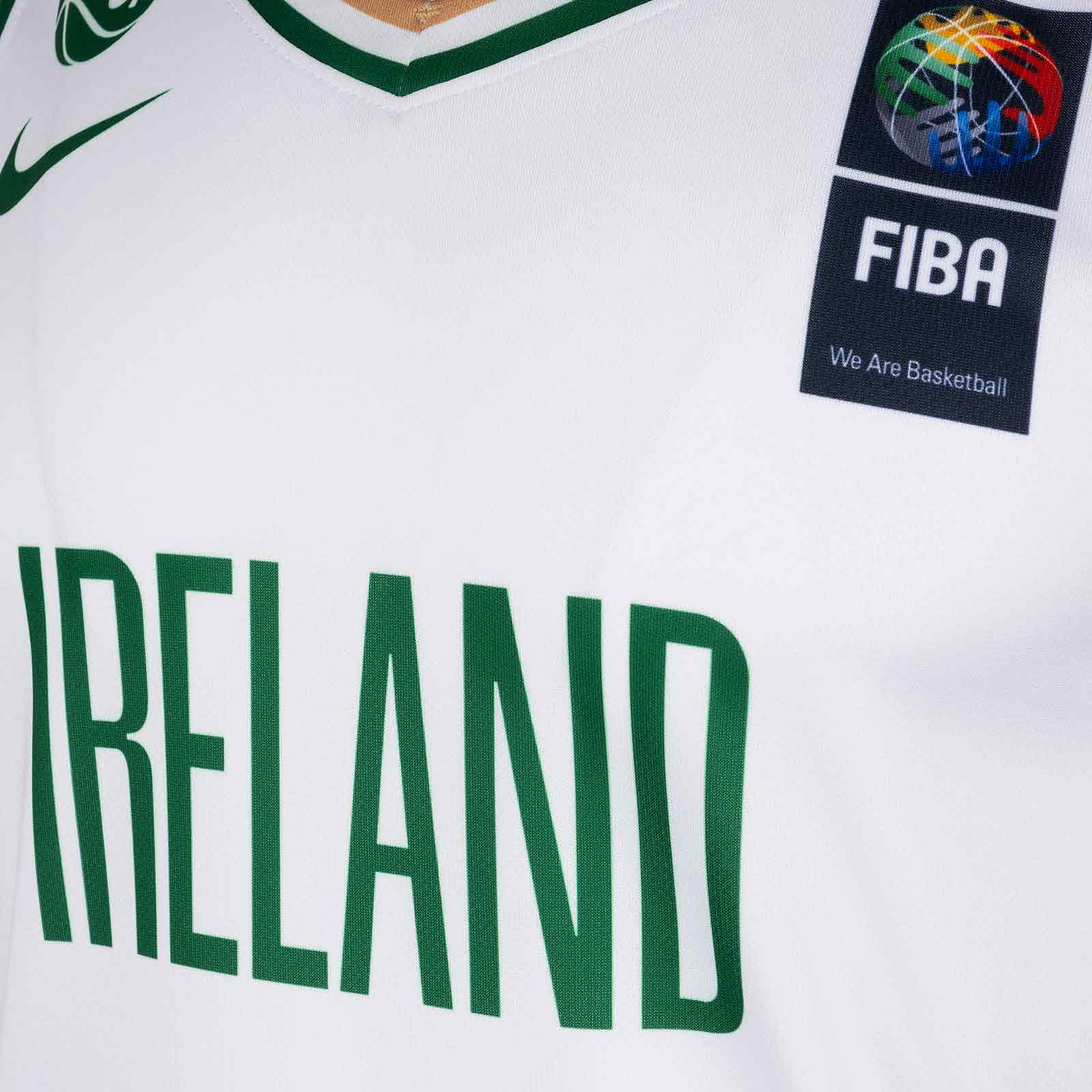 Nike Basketball Ireland 2026 Kids Sleeveless Away Jersey - Image 4