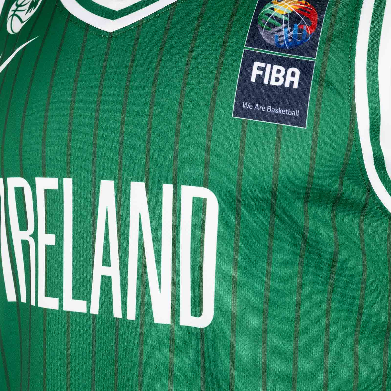 Nike Basketball Ireland 2026 Kids Sleeveless Home Jersey - Image 4
