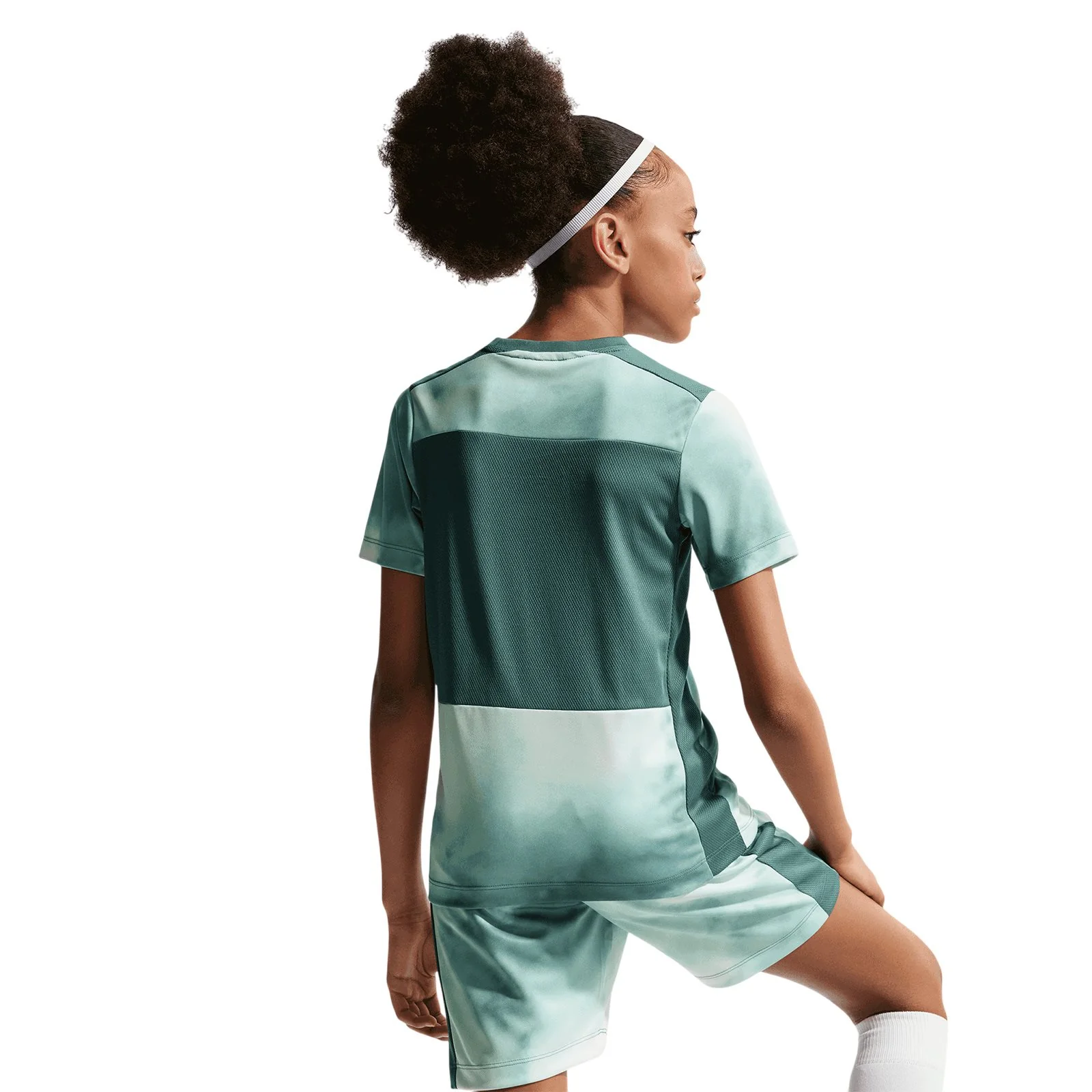 Nike Academy+ Kids Dri-FIT Short-Sleeve Soccer Top - Image 2
