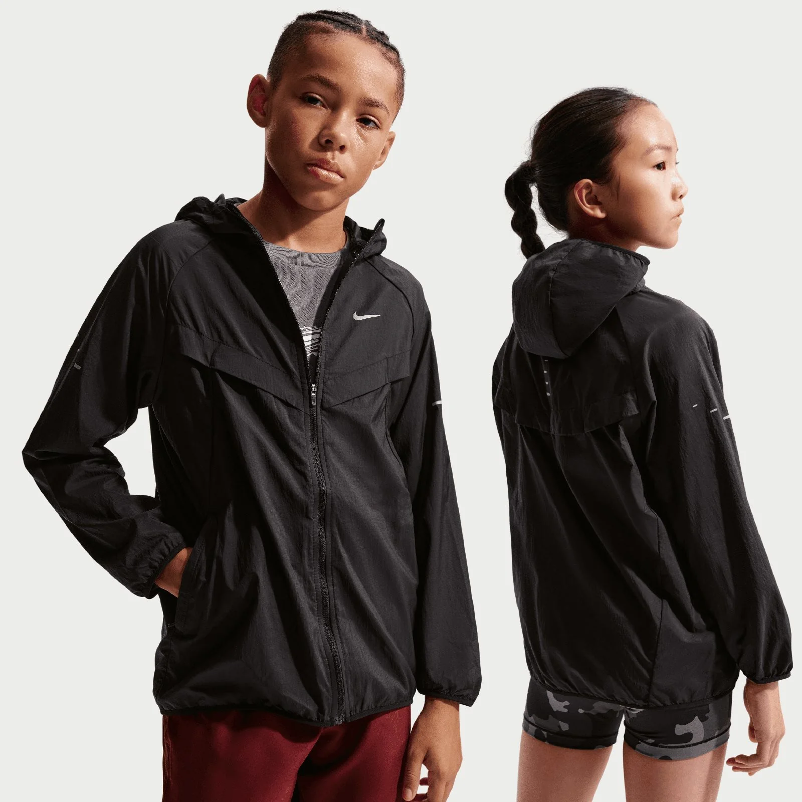 Nike Stride Kids Repel UV Training Jacket - Image 3