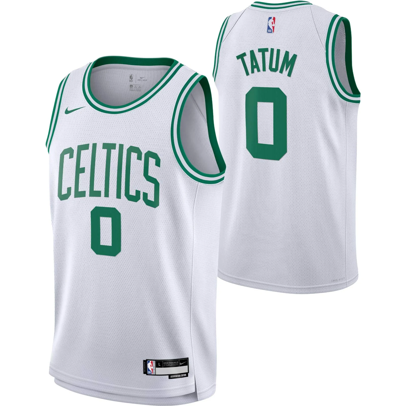 Nike Celtics Tatum Association Kids Jersey - Image 3