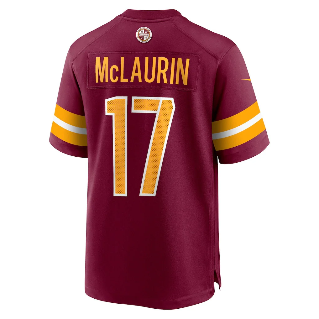 Nike NFL Commanders Mclaurin 17 Home Game Jersey - Image 2