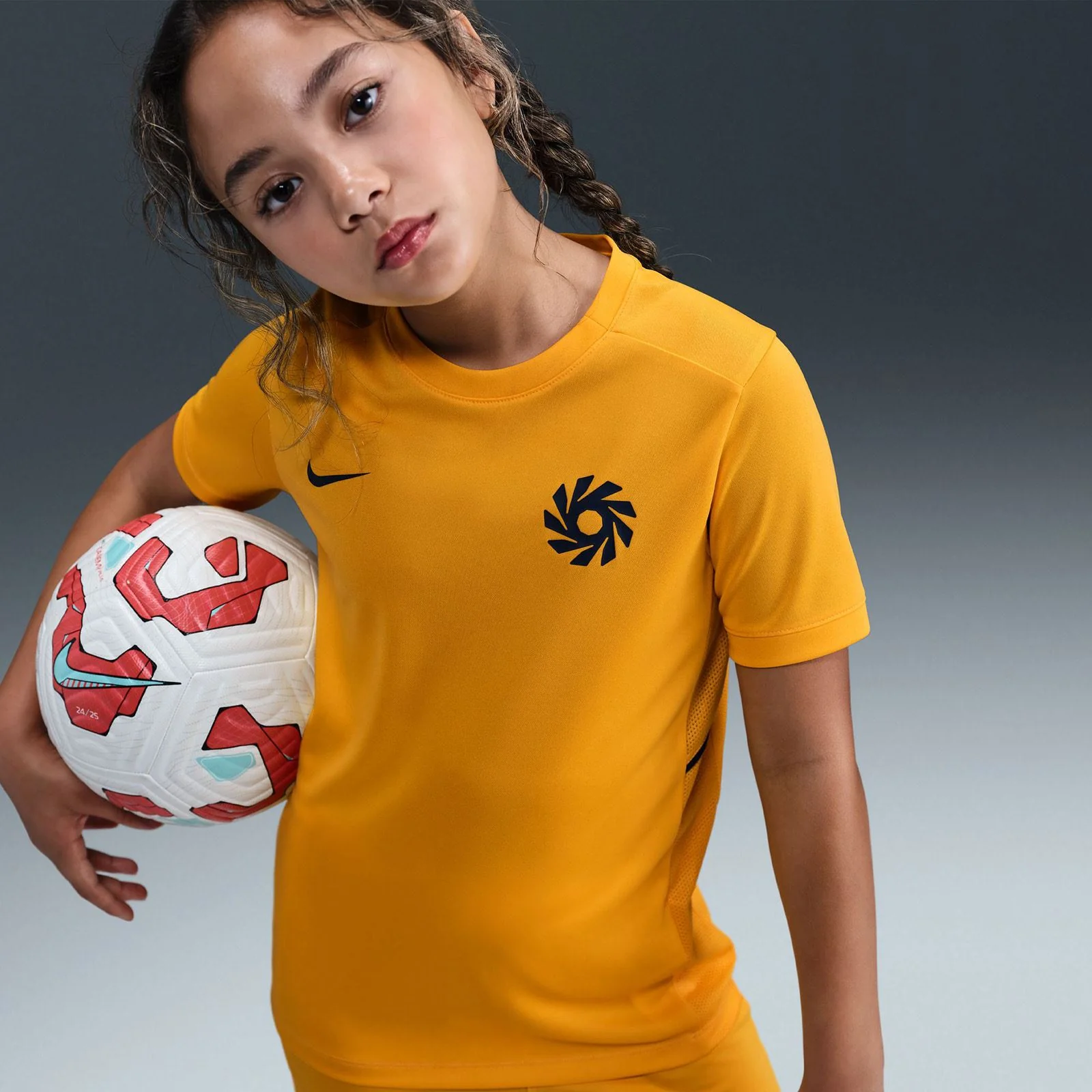 Nike Erling Haaland Academy Kids Dri-FIT Short-Sleeve Soccer Top - Image 5