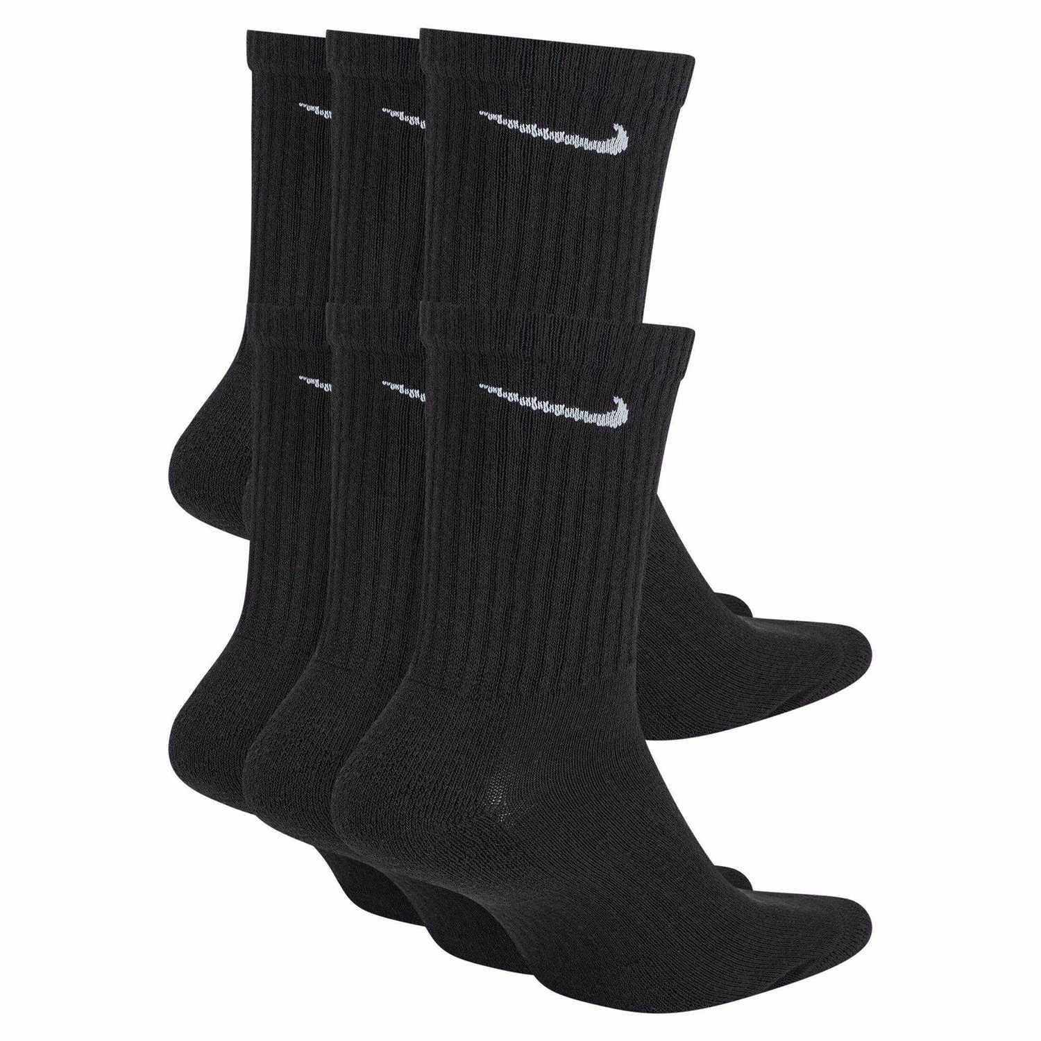 Nike Everyday Cushioned Crew Socks - 6 Pack - Image 3