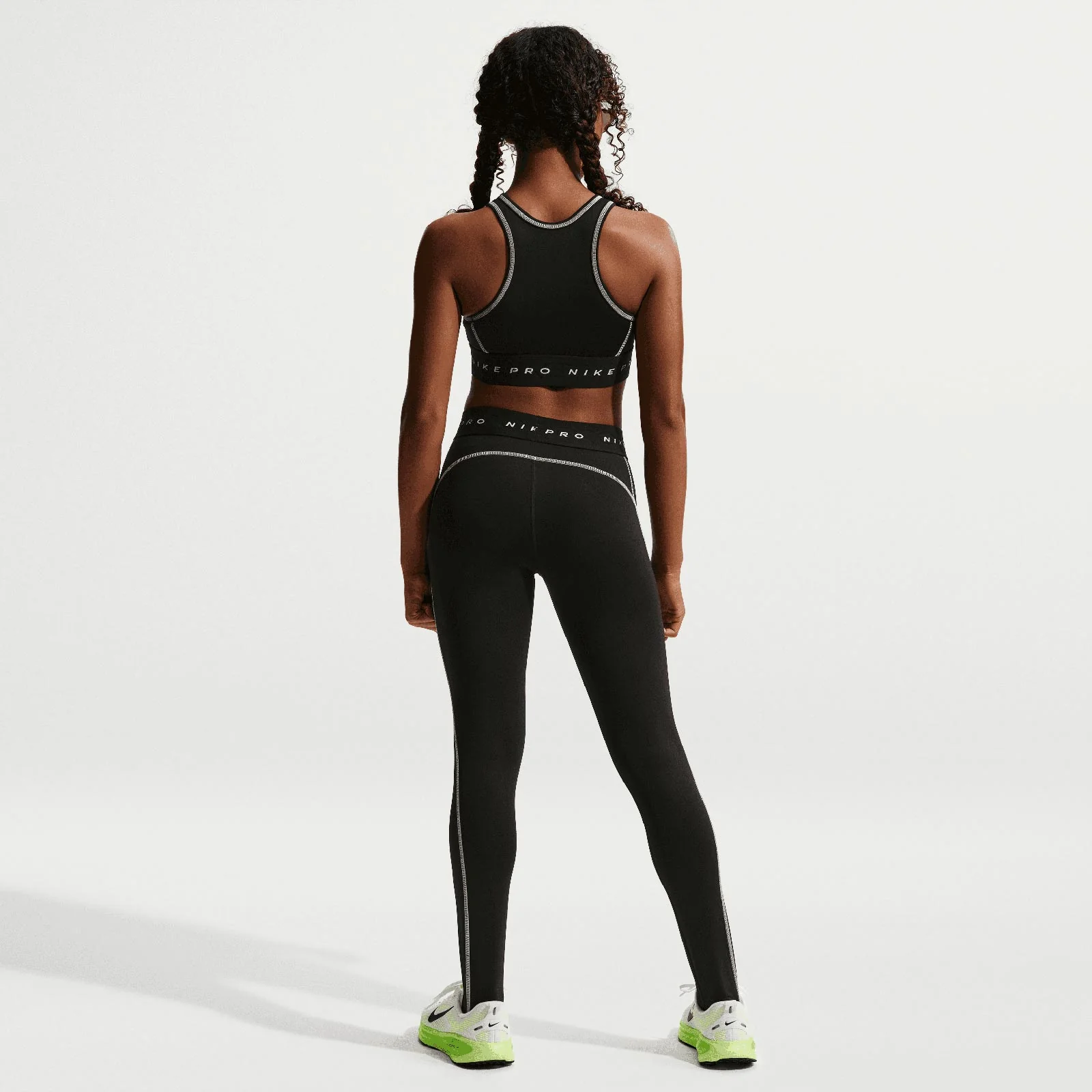Nike Pro Swoosh Girls Sports Bra Sport Pack - Image 5