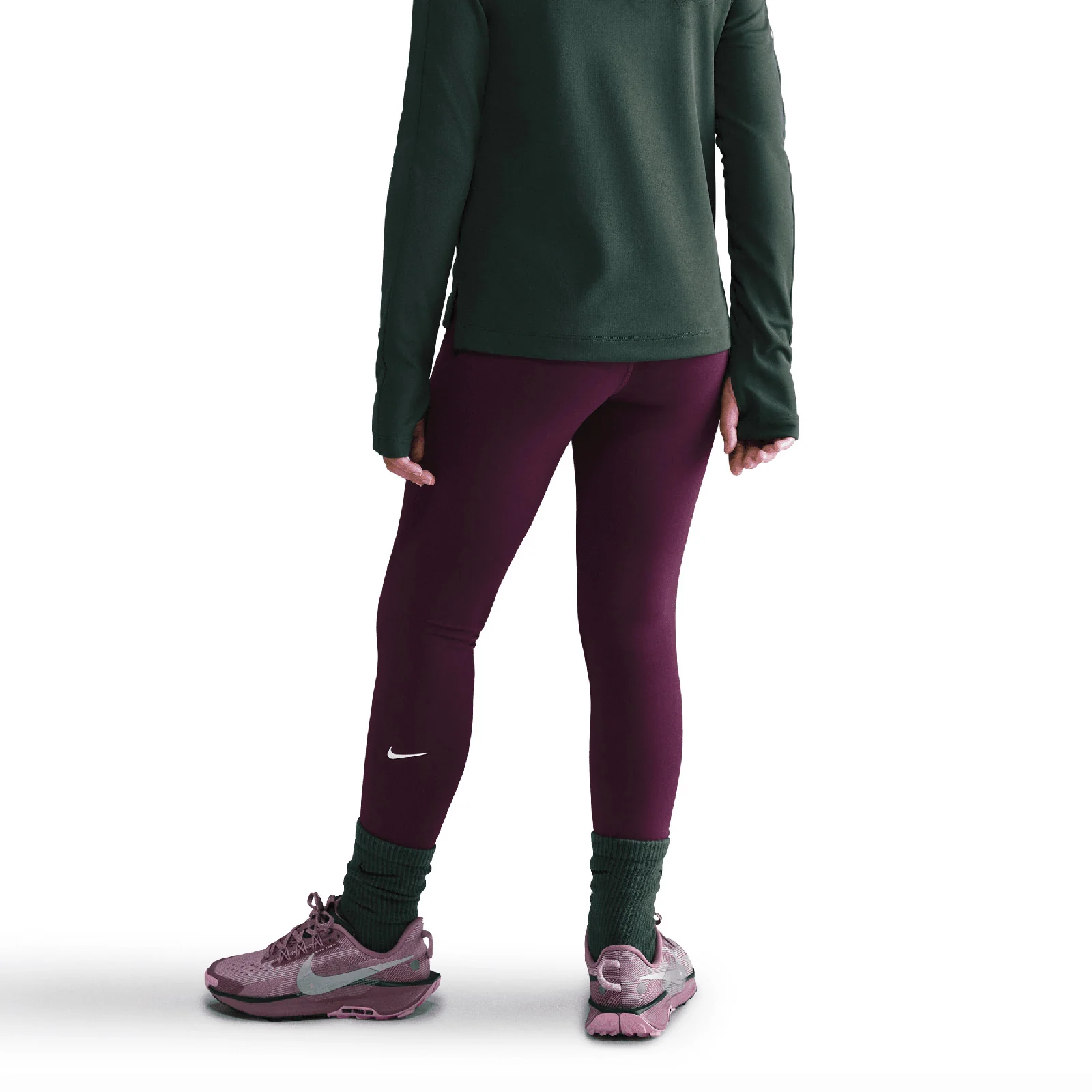 Nike One Girls Dri-FIT High-Waisted Leggings - Image 2